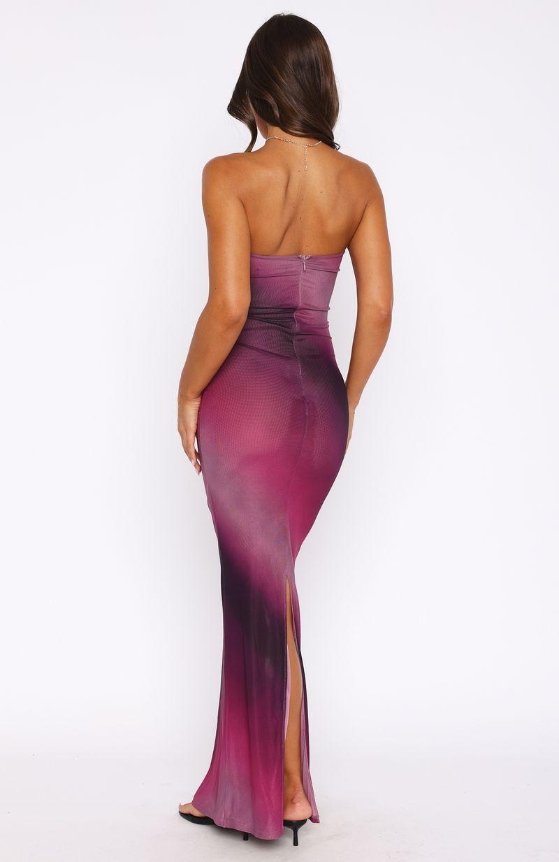 On A Trip Maxi Dress Boysenberry Ripple Product Image