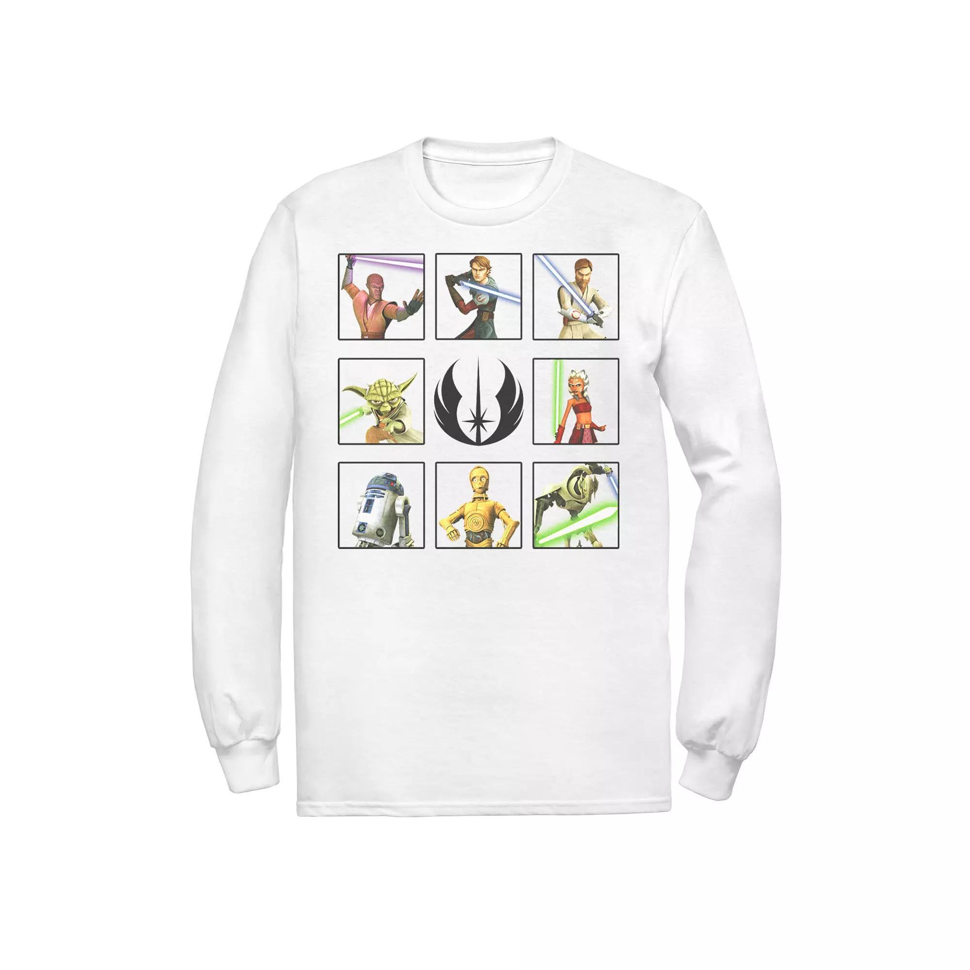 Men's Star Wars: The Clone Wars Rebels Box Up Tee, Size: XL, White Product Image
