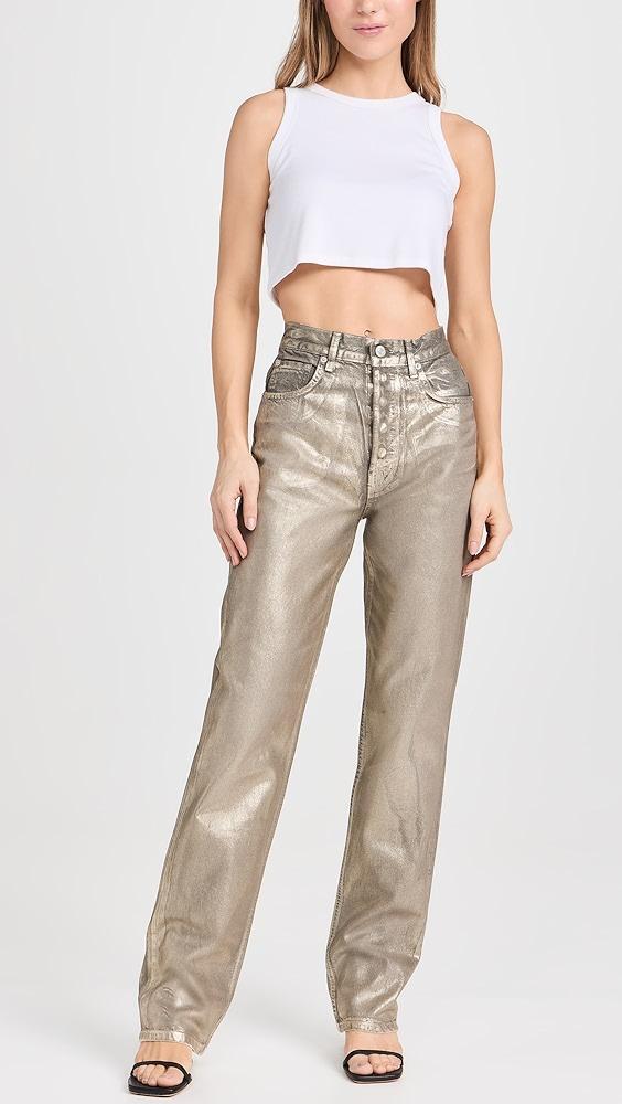 EB Denim High Rise Straight Jeans | Shopbop Product Image