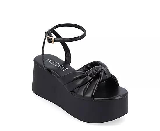 Journee Collection Womens Lailee Platform Sandal Product Image