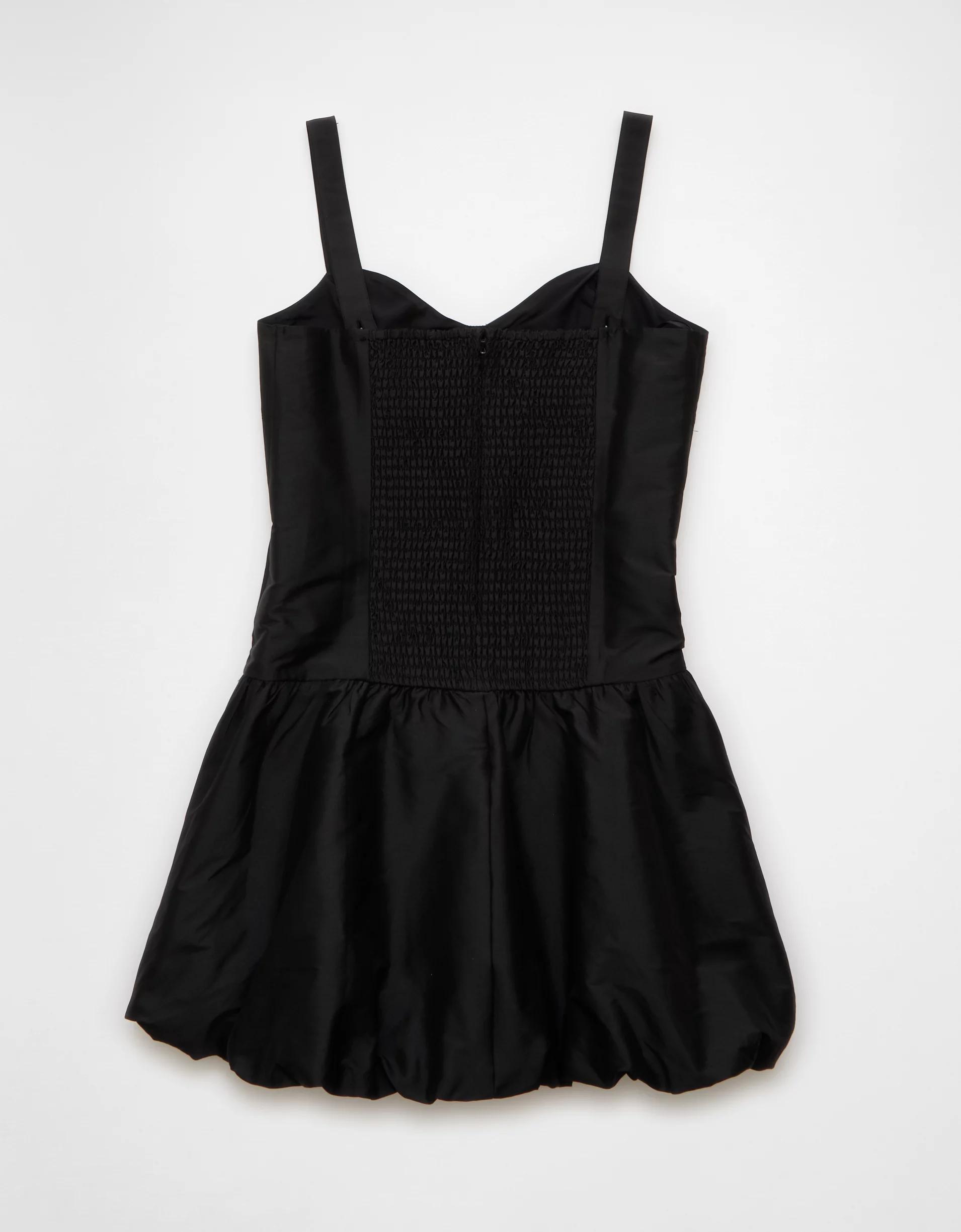 AE Corset Drop Waist Bubble Mini Dress Product Image