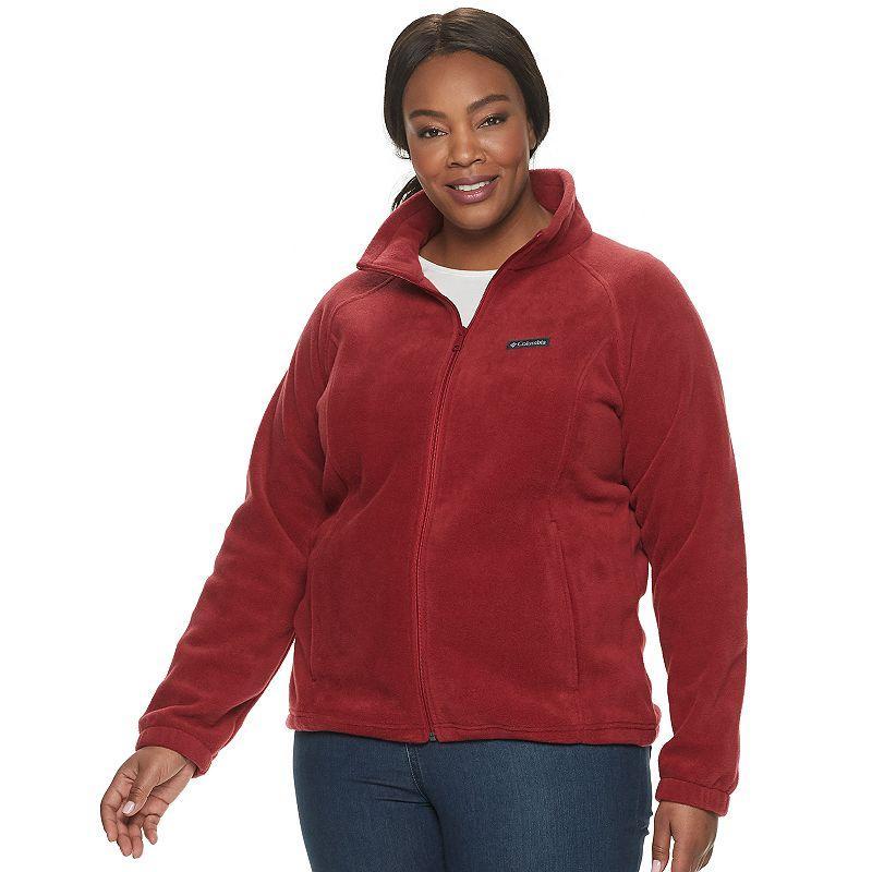 Plus Size Columbia Benton Springs Full-Zip Fleece Jacket, Women's, Size: 2XL, Aquamarine Product Image