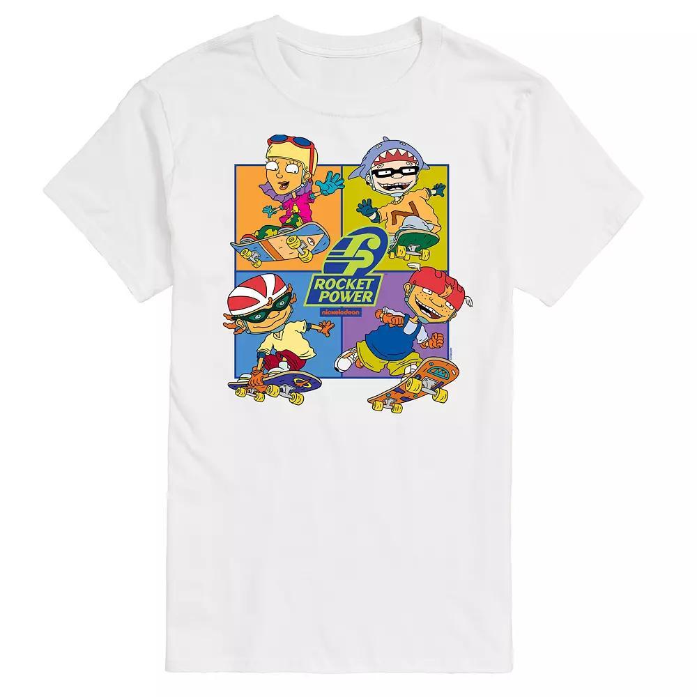 Mens Nickelodeon Rocket Power Grid Graphic Tee Product Image