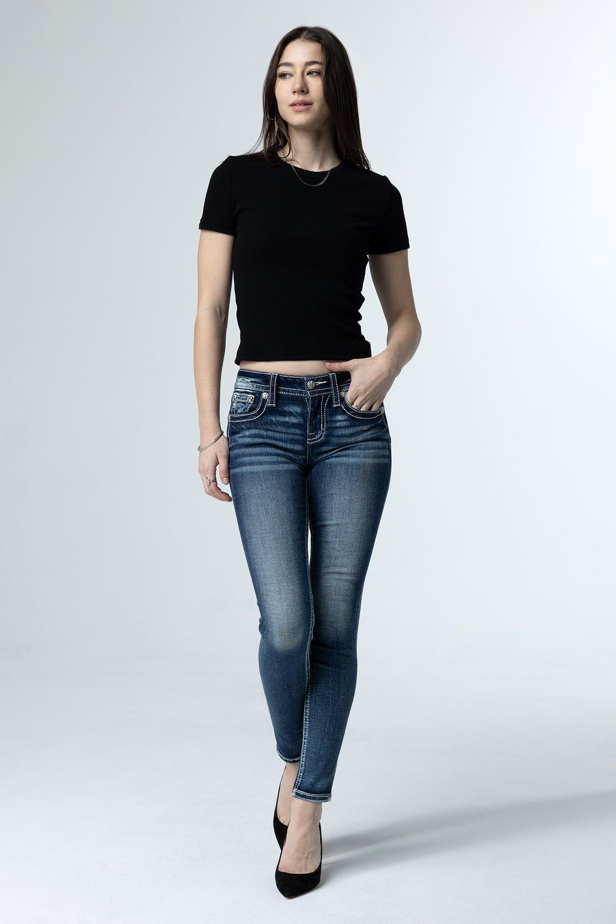 Floral Fleur Skinny Jeans Product Image
