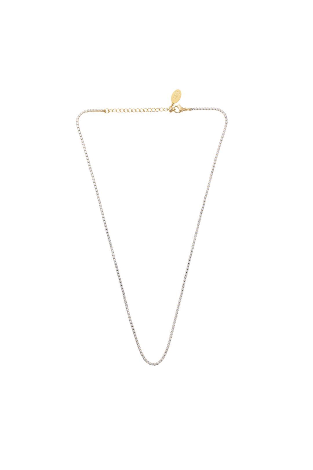 Micro Tennis Necklace Product Image