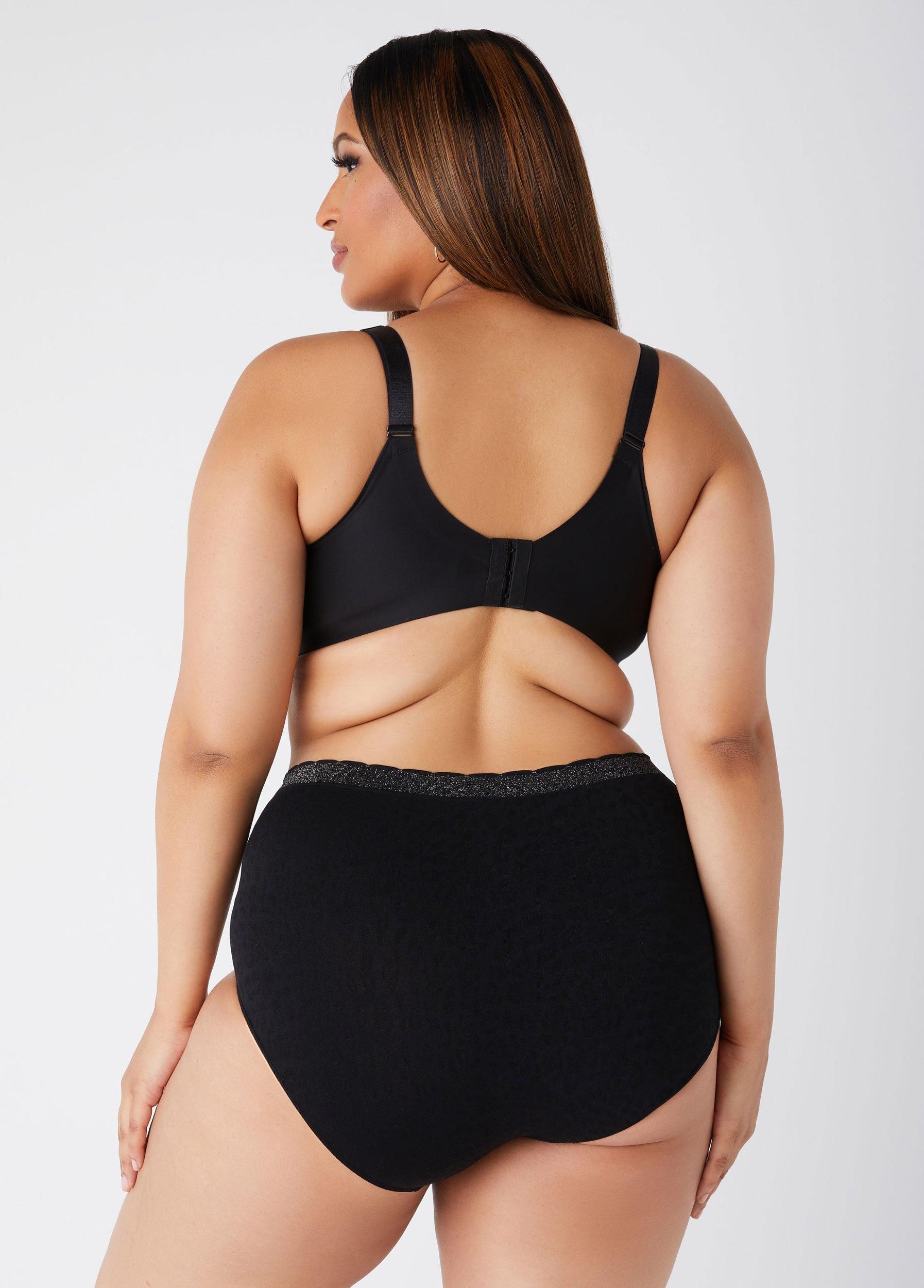 Plus Size Seamless Leopard Briefs Ashley Stewart Product Image