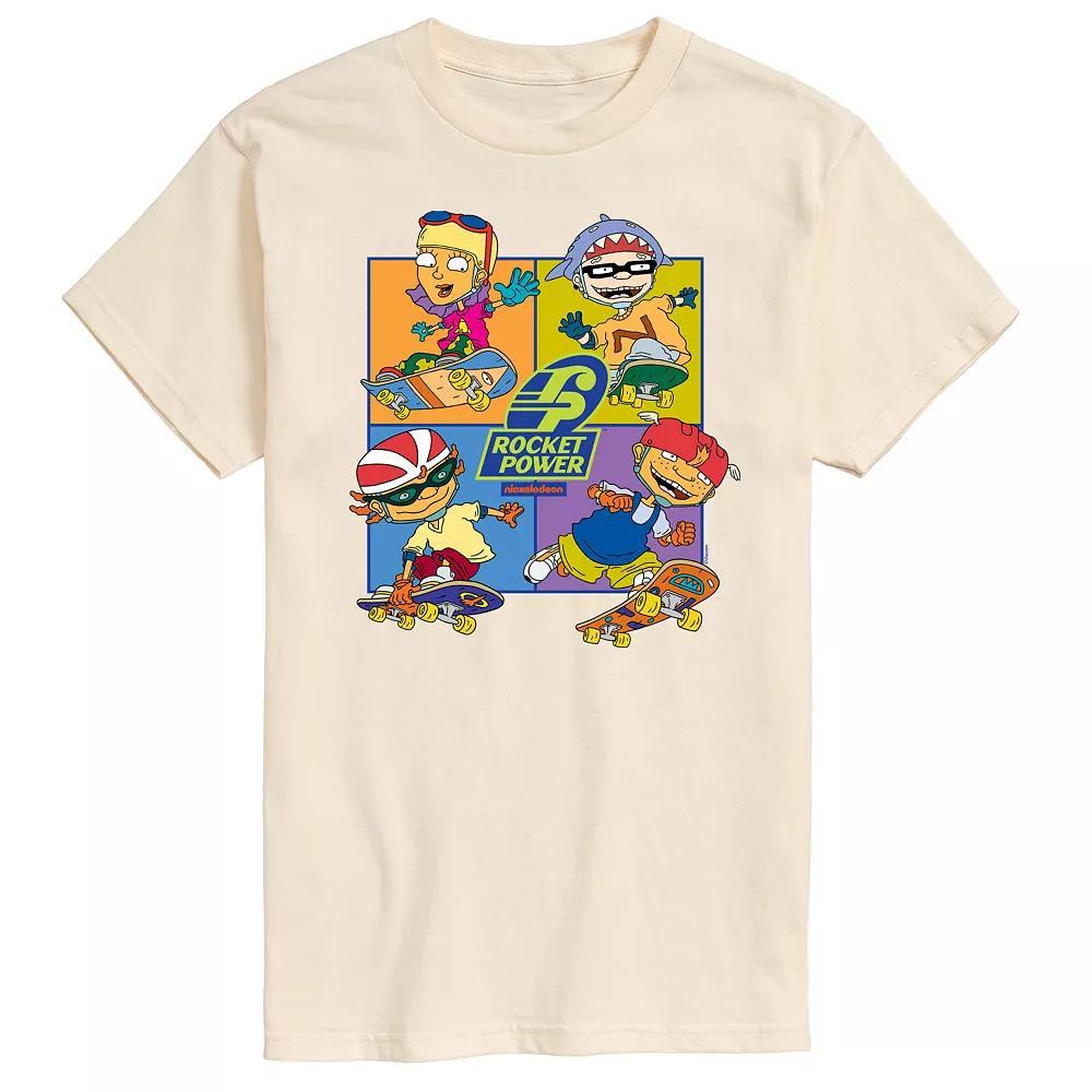Mens Nickelodeon Rocket Power Grid Graphic Tee Product Image