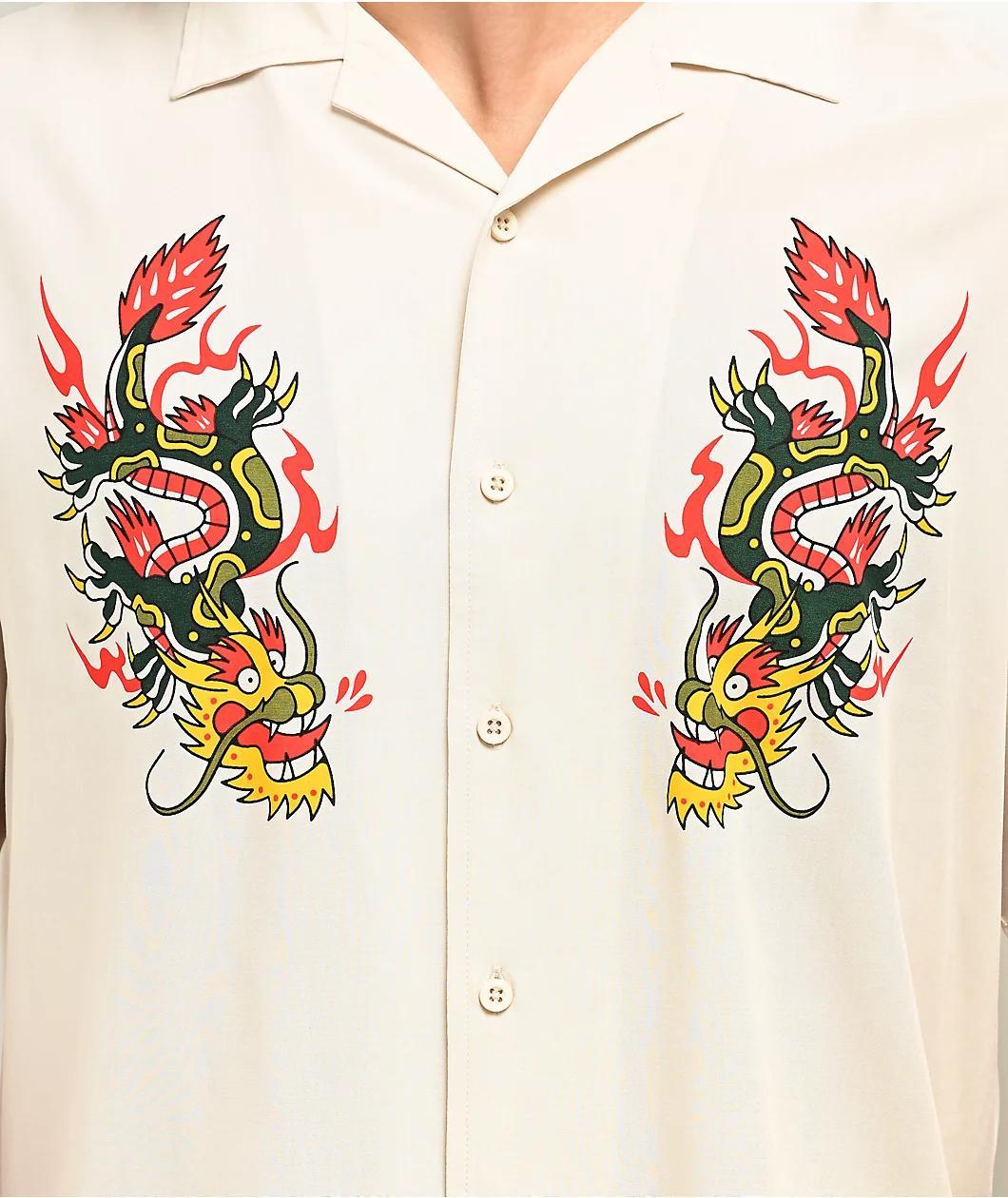 Ninth Hall Parade Birch Short Sleeve Button Up Shirt Product Image