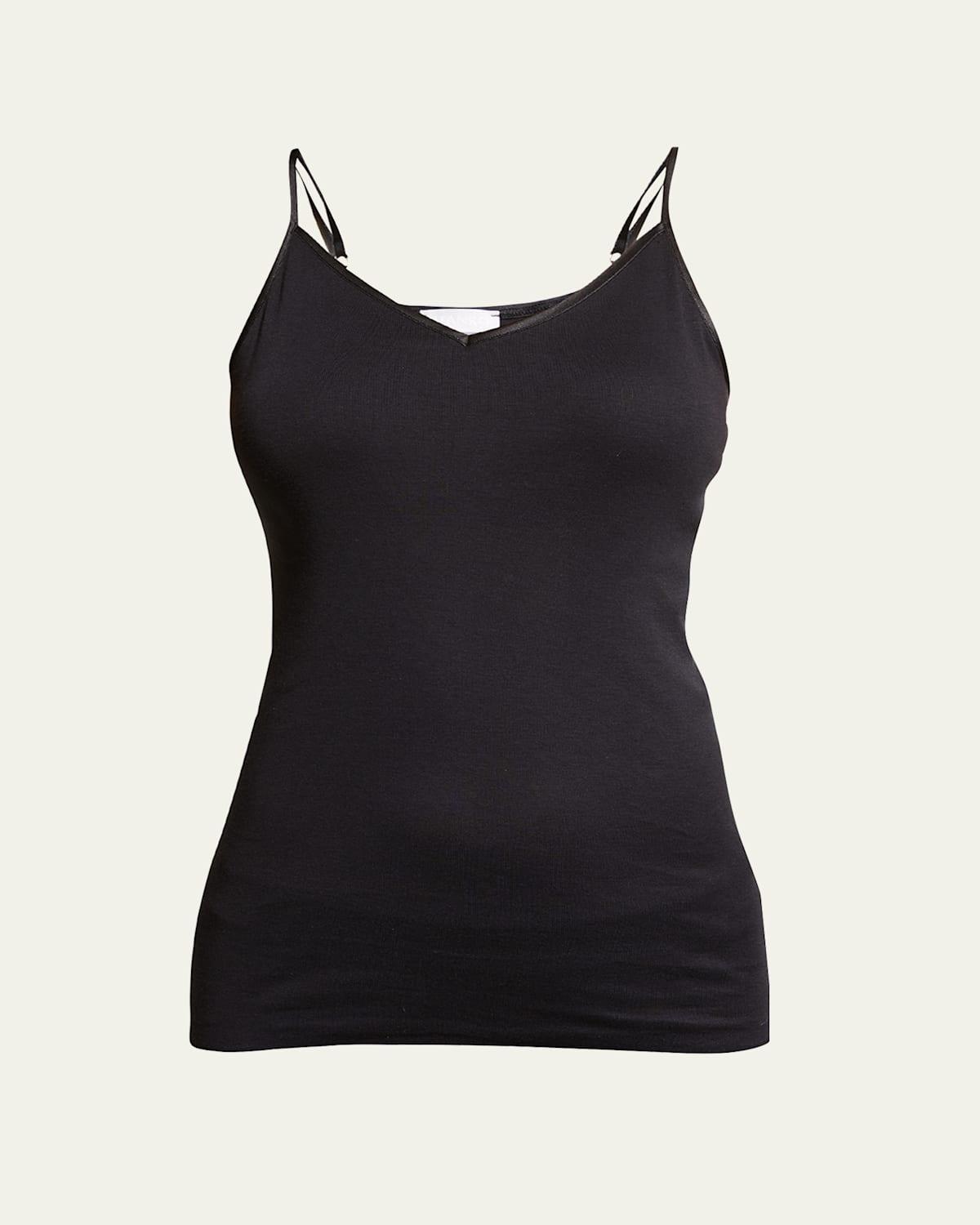 Hanro Cotton Seamless Padded Spaghetti Strap Cami Product Image