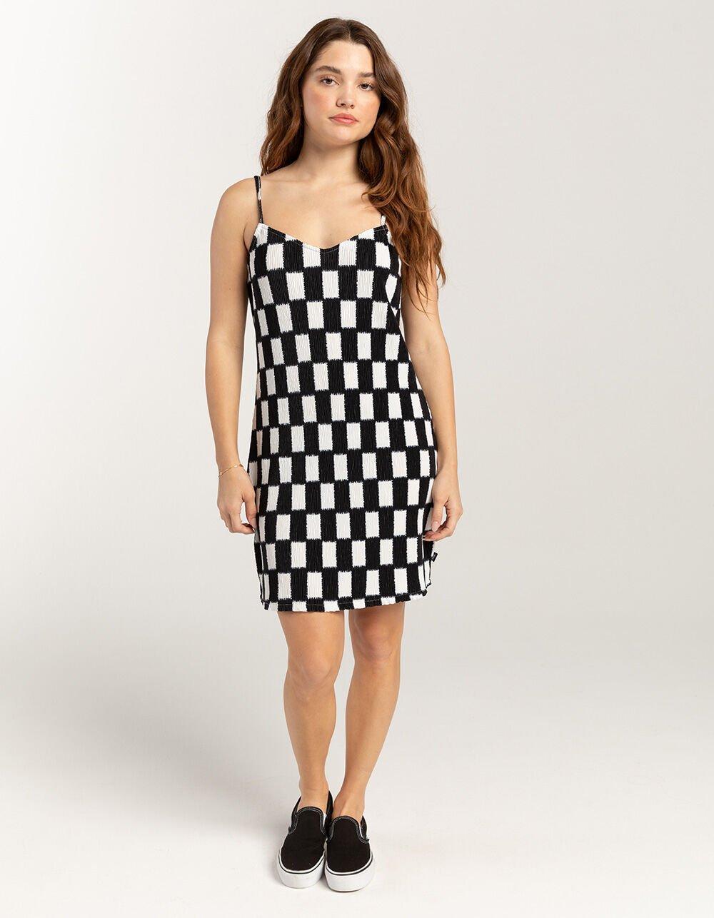 VANS Benton Checker Womens Cami Dress Product Image