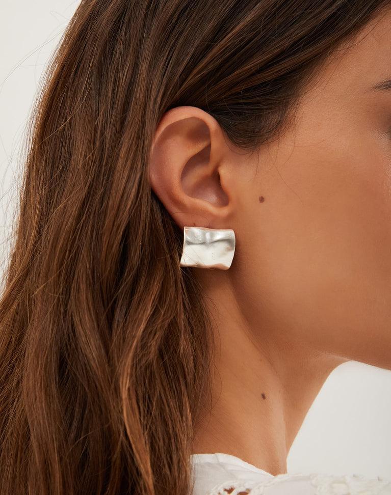 Ana Earrings - Silver Product Image
