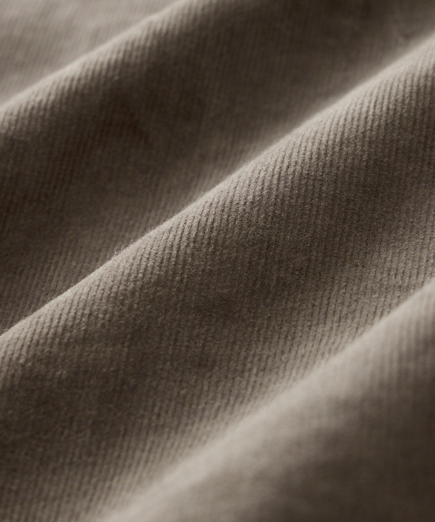 Corduroy Station Jacket in Dark Grey Product Image