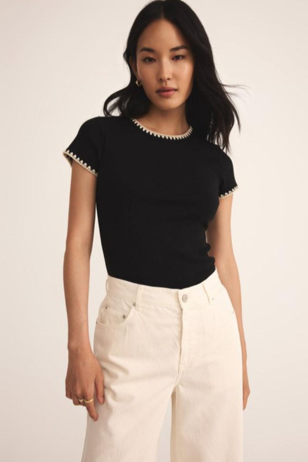 Cassis Rib Tee Product Image