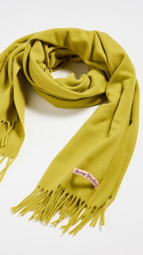 Acne Studios Oversized Fringe Wool Scarf | Shopbop Product Image