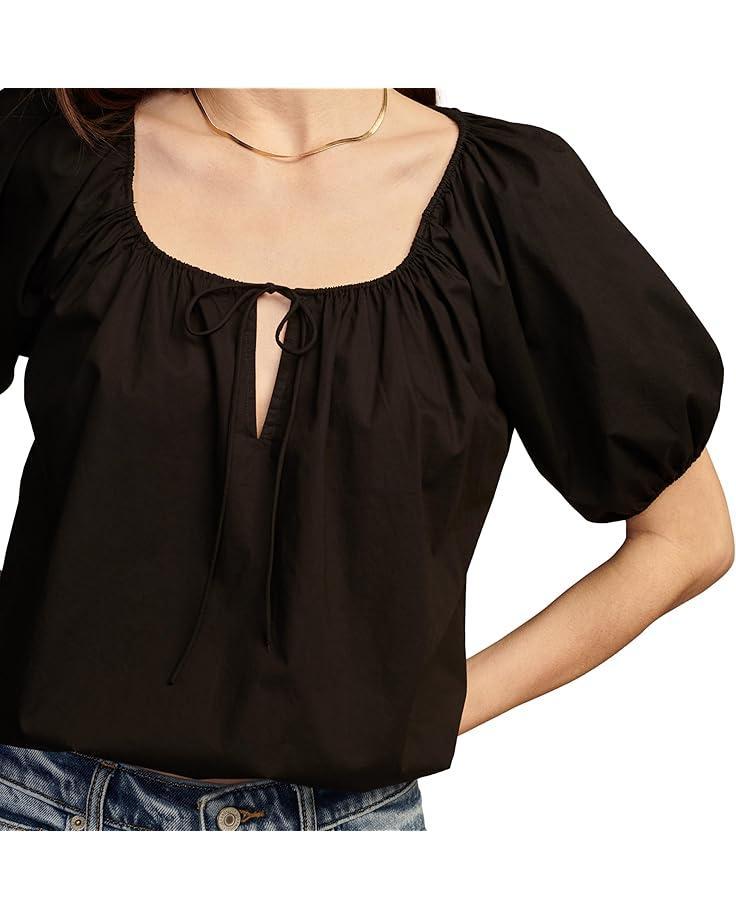 Puff Sleeve V-Neck Tee Product Image
