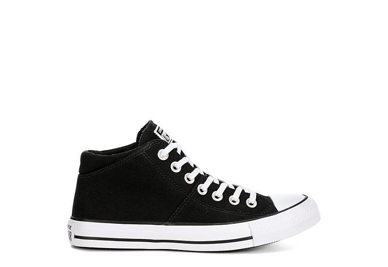 Women's Converse Chuck Taylor All Star Madison Mid Sneakers, Size: 10, Black White Product Image