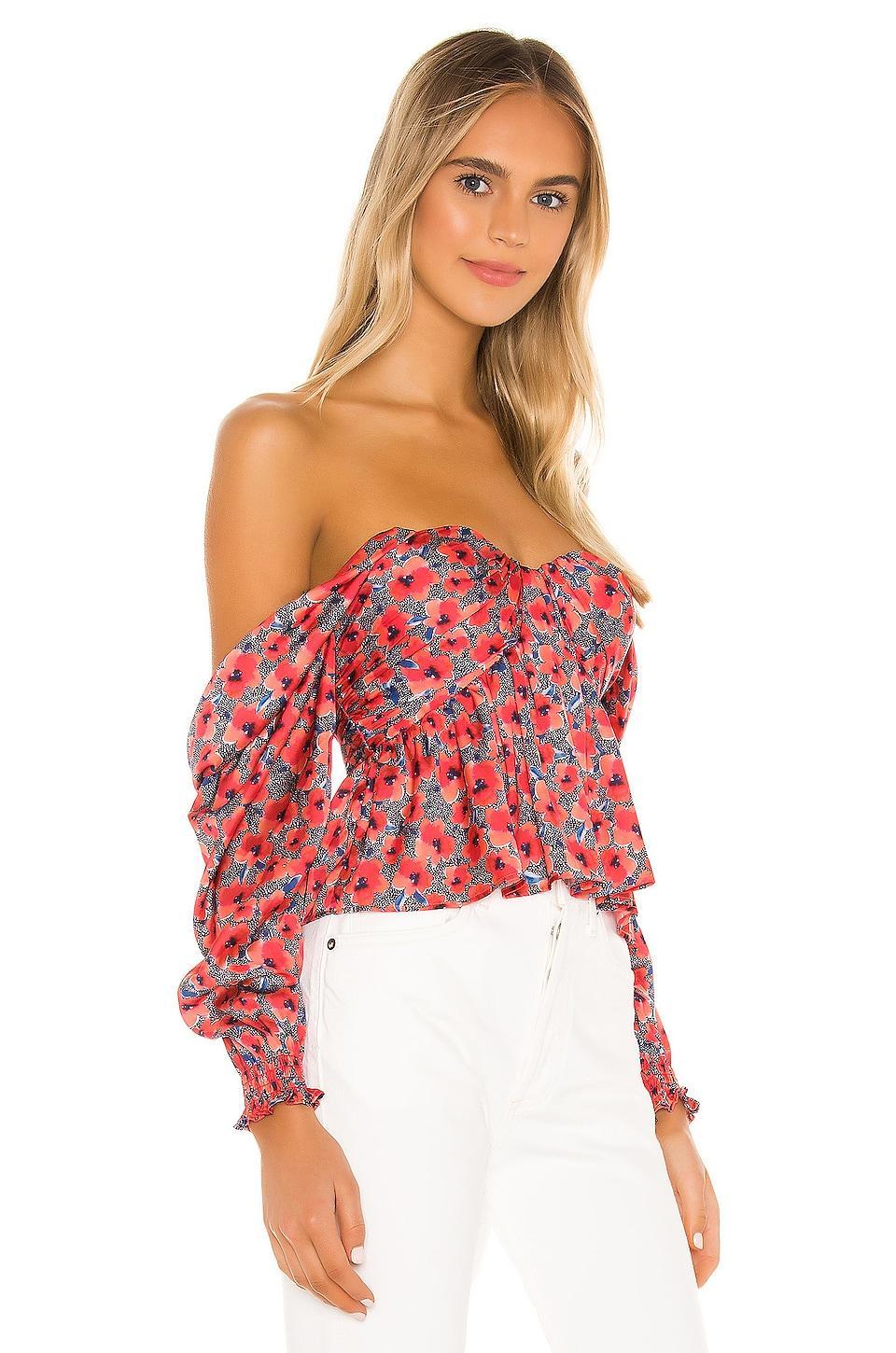 x REVOLVE Burna Blouse House of Harlow 1960 Product Image
