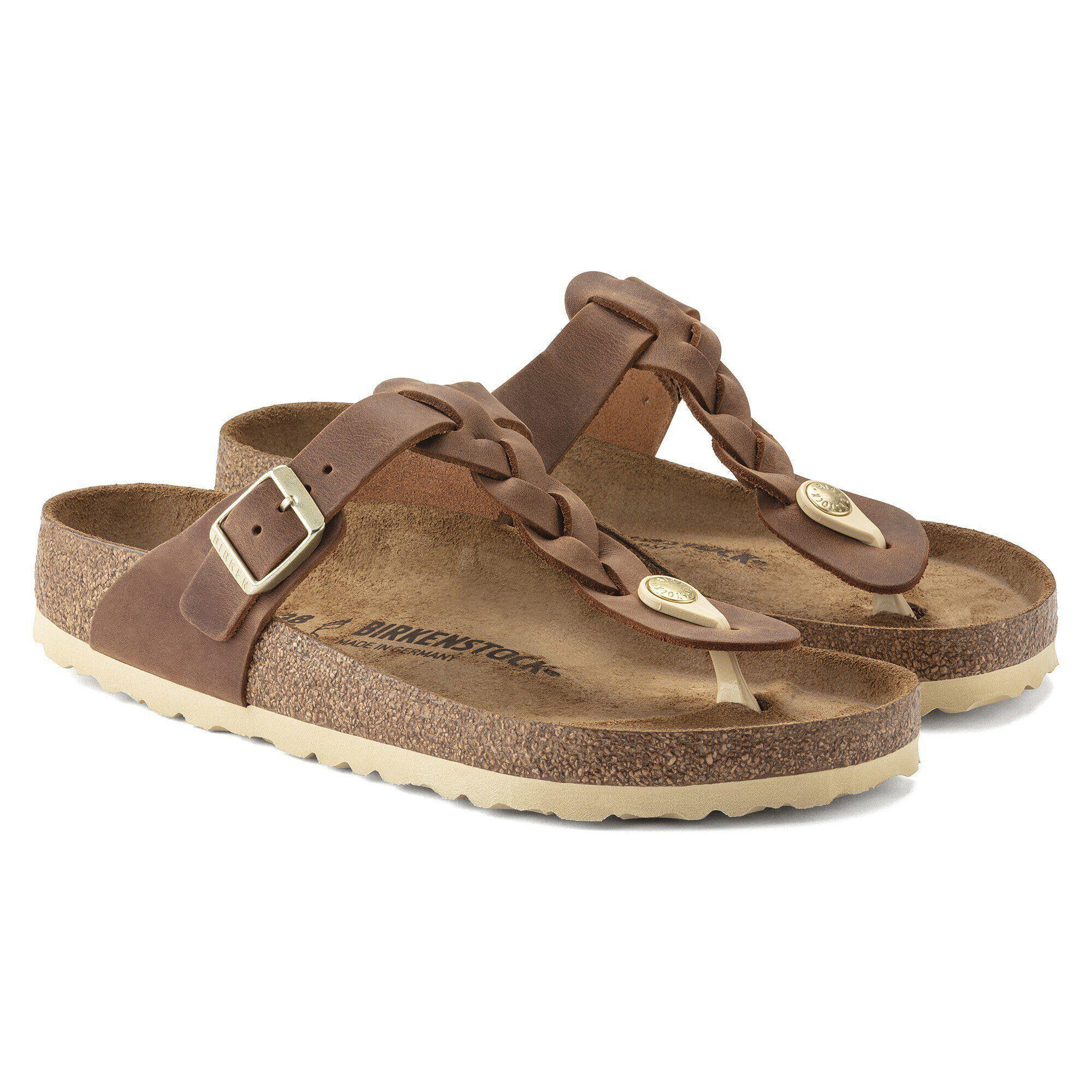 Gizeh Braided Natural Leather Oiled Product Image