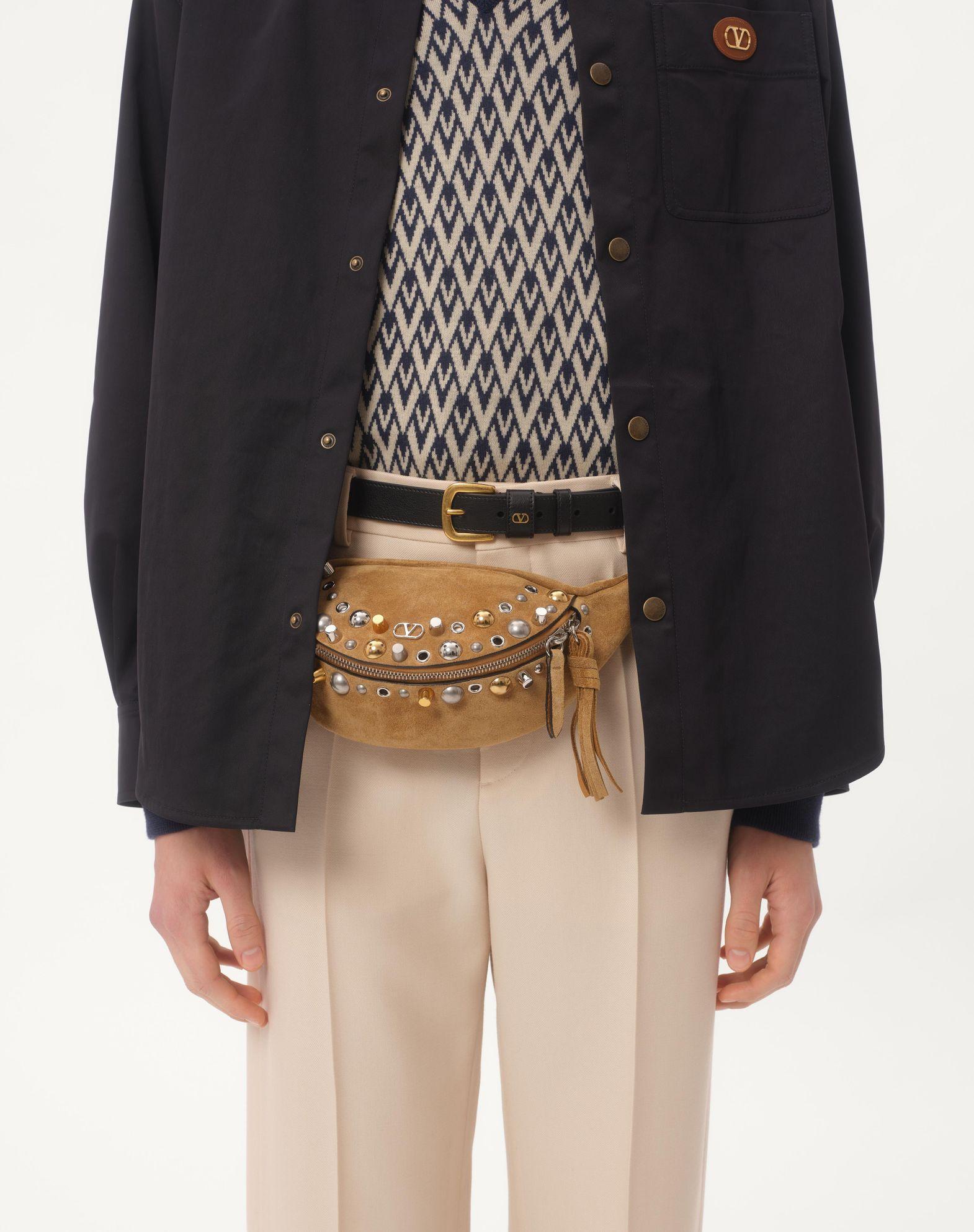 Nylon Shirt Jacket With Patch VLogo Product Image