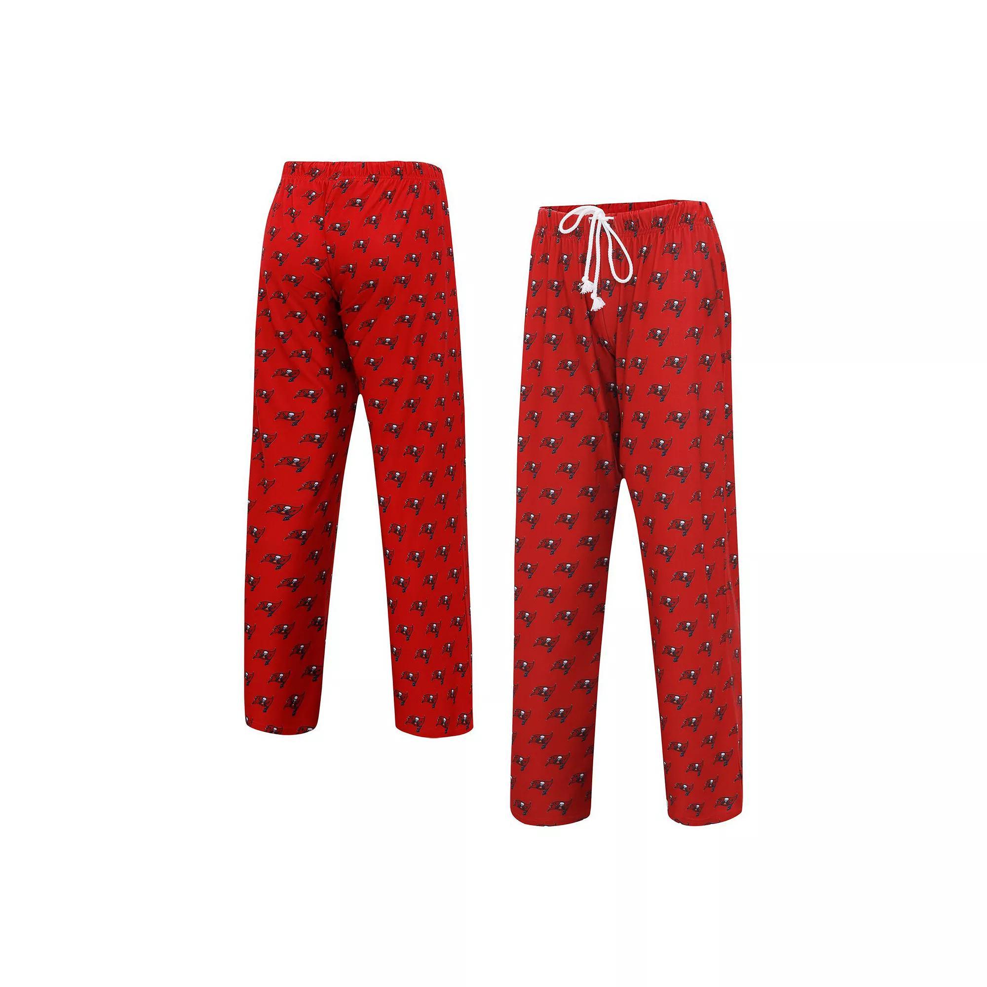 Womens Concepts Sport Tampa Bay Buccaneers Gauge Allover Print Sleep Pants Product Image