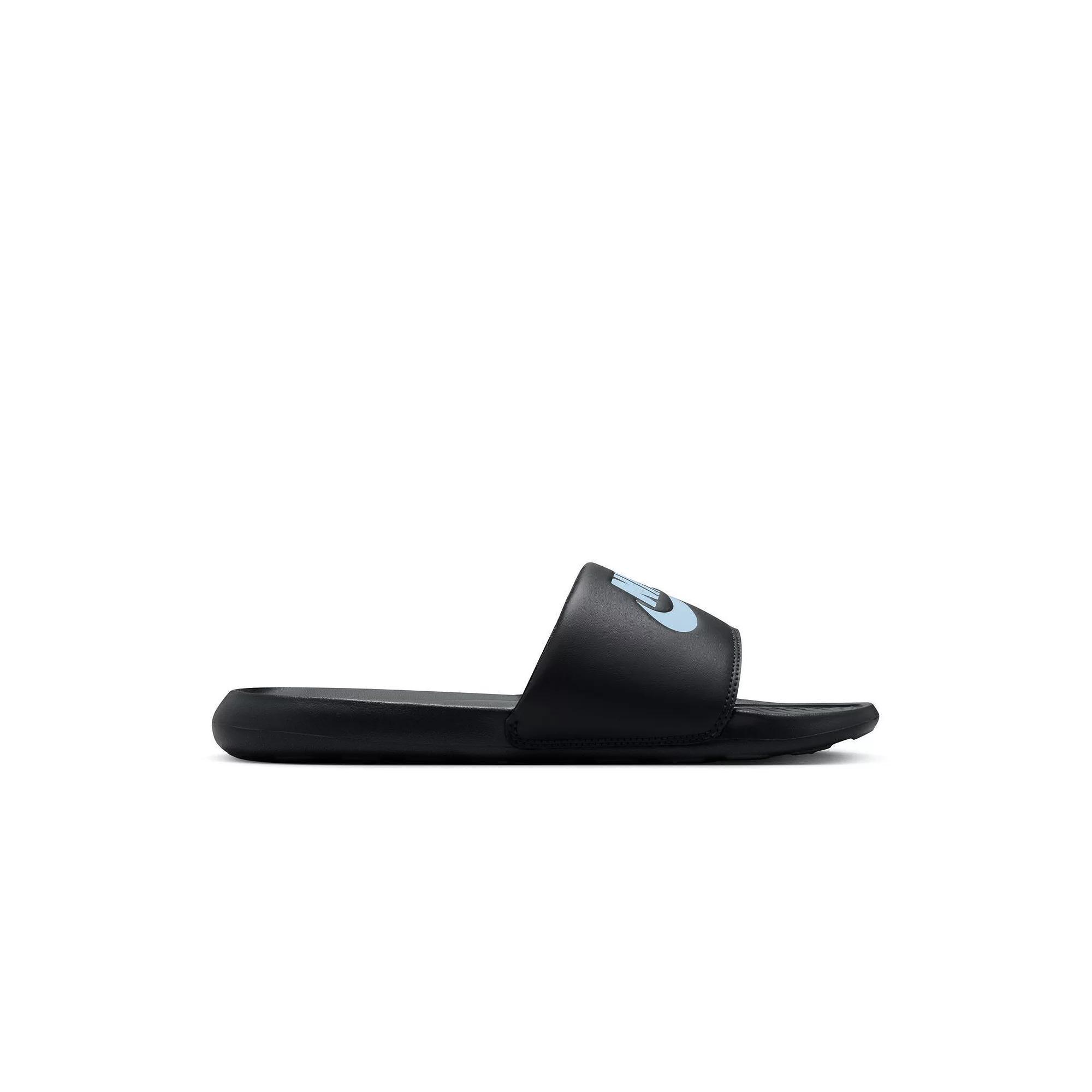 Nike Victori One Men's Logo Slide Sandals, Size: 15, Grey Armory Blue Product Image