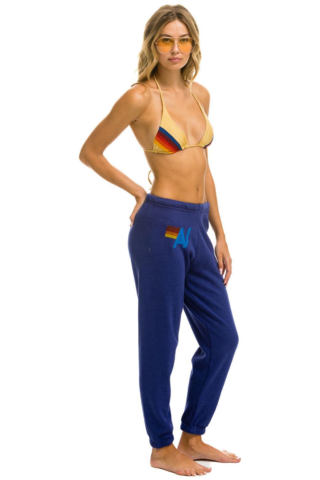 LOGO SWEATPANTS - PURPLE Female Product Image