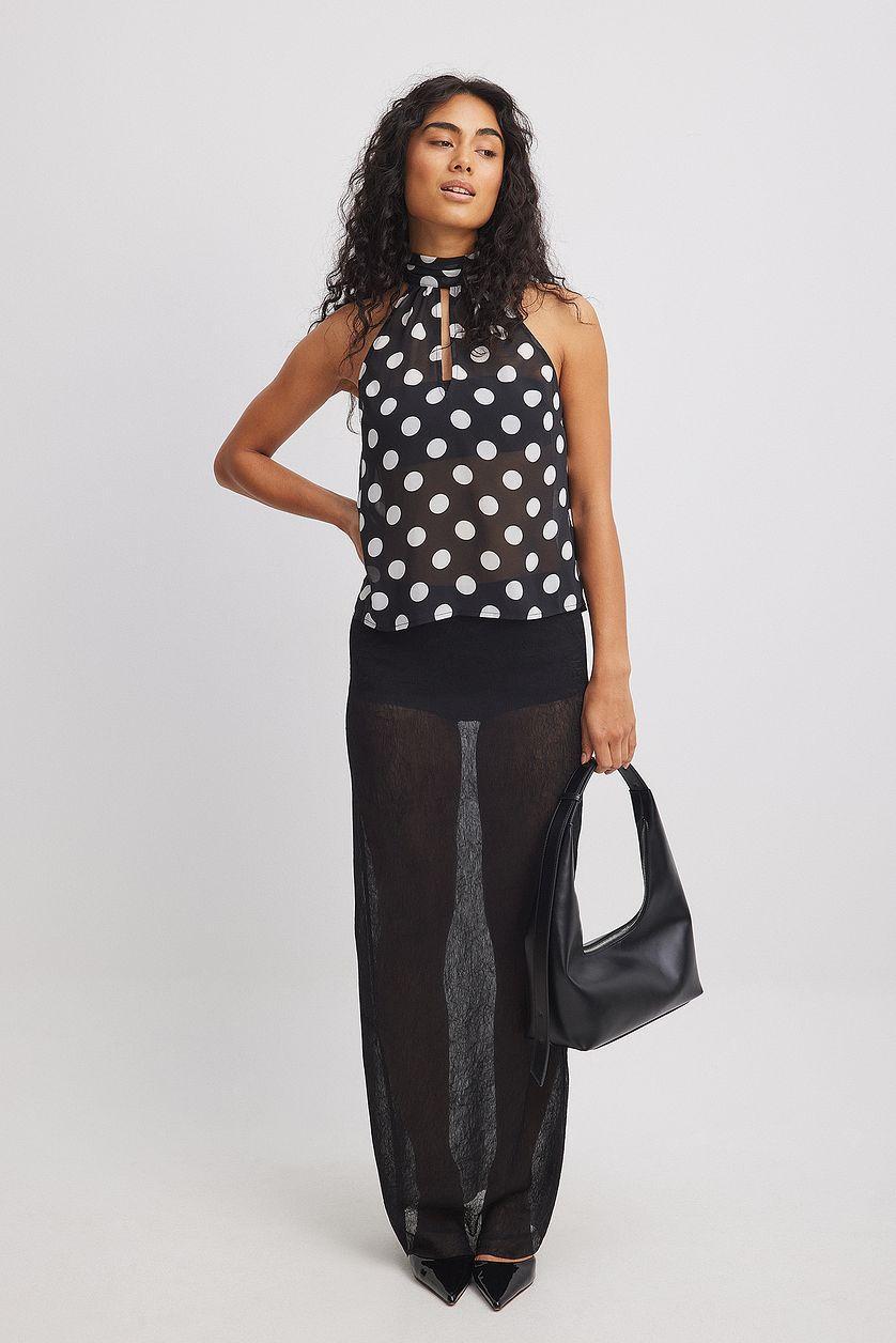Halterneck Chiffon Top Product Image