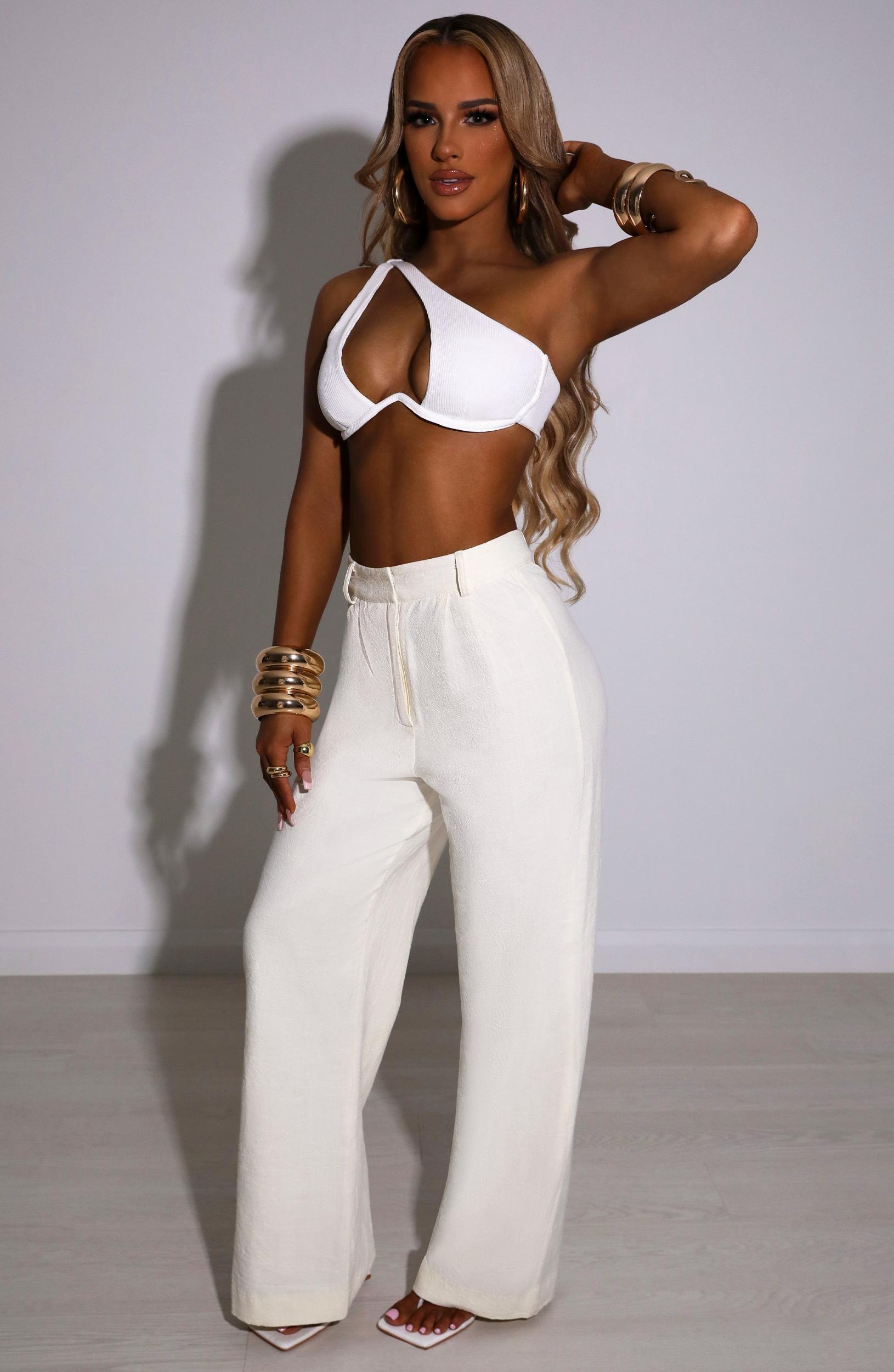 Jadae Pants - Cream Product Image