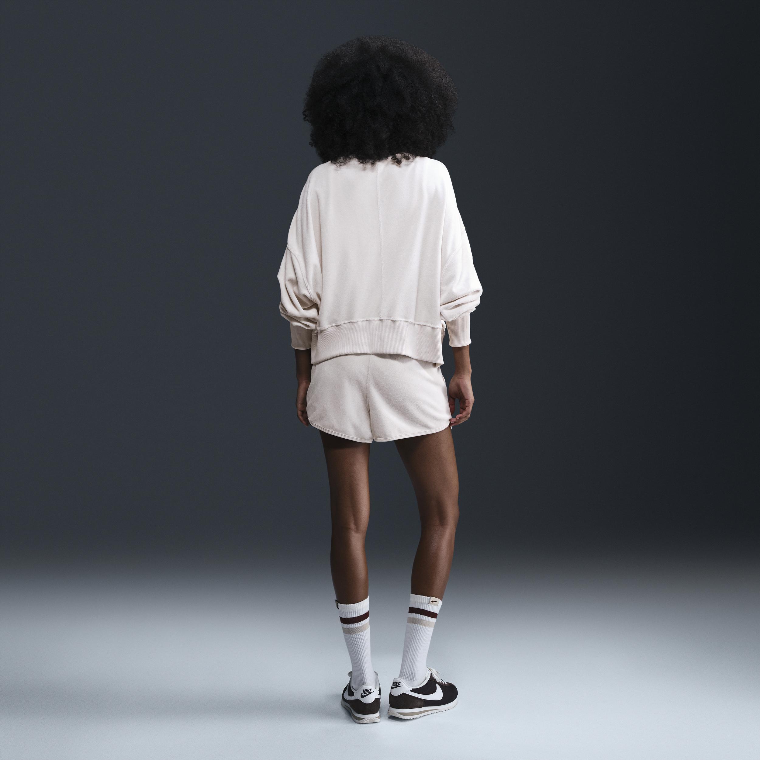 NikeCourt Heritage Women's Mid-Rise French Terry Tennis Shorts Product Image