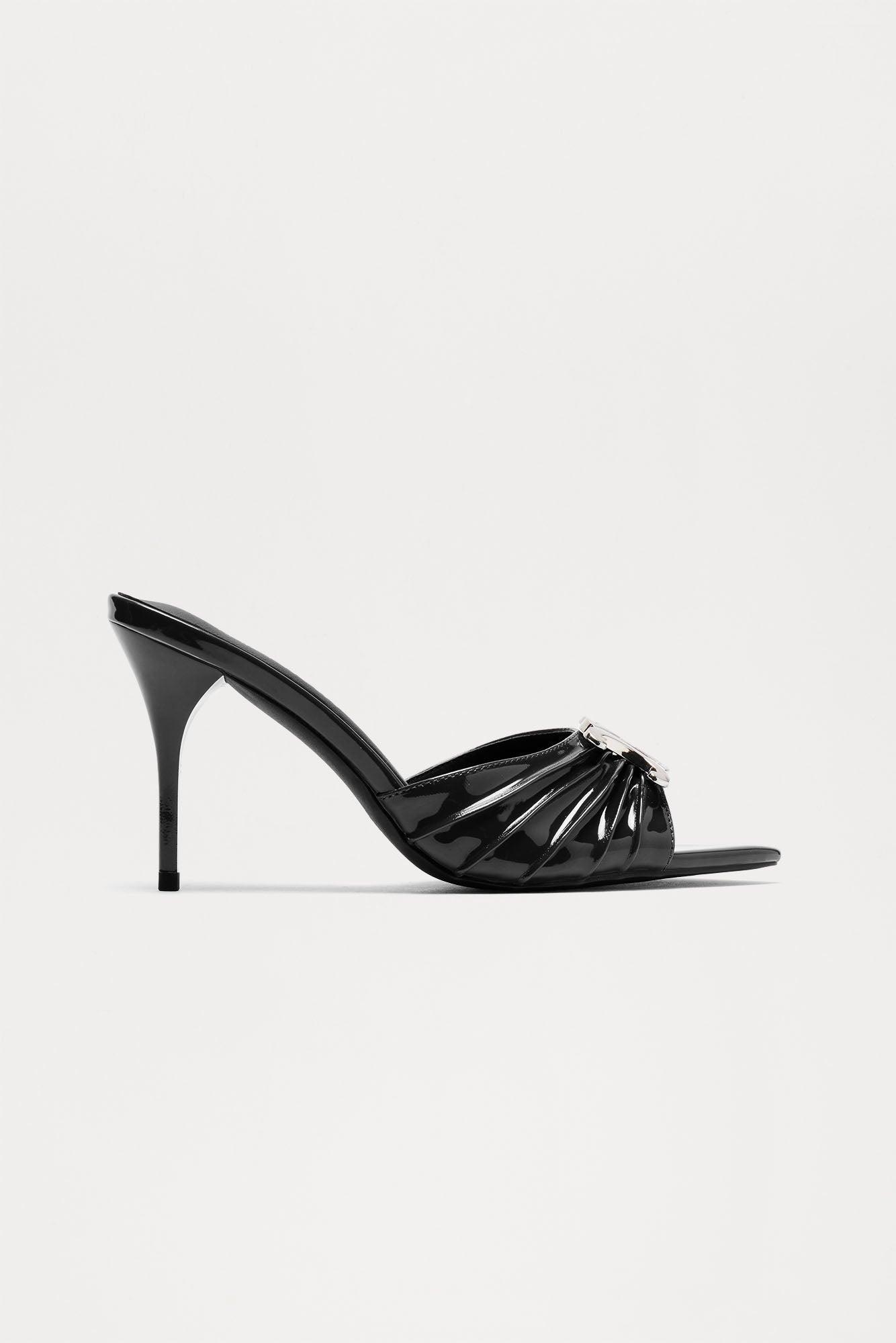 Holt Patent Heels - Black Product Image