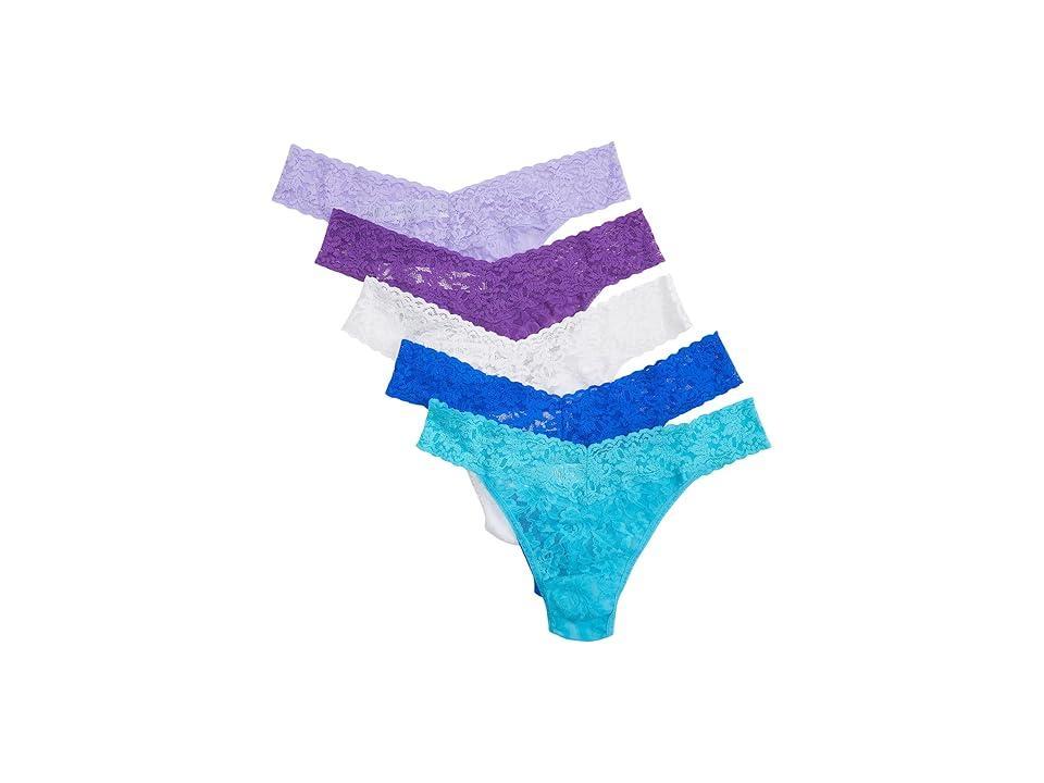 Hanky Panky Signature Original-Rise Thongs, Set of 5 Product Image