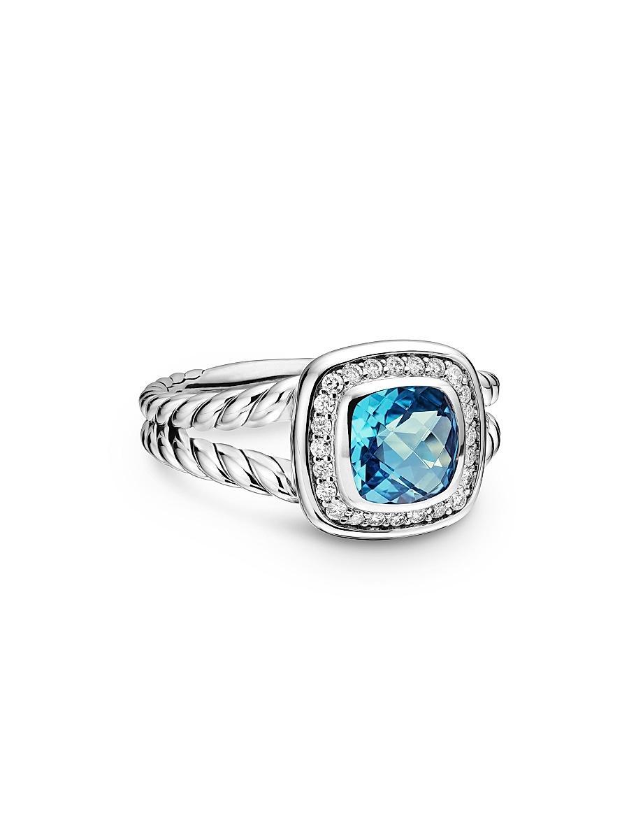 Womens Petite Albion Ring With Pav Diamonds Product Image
