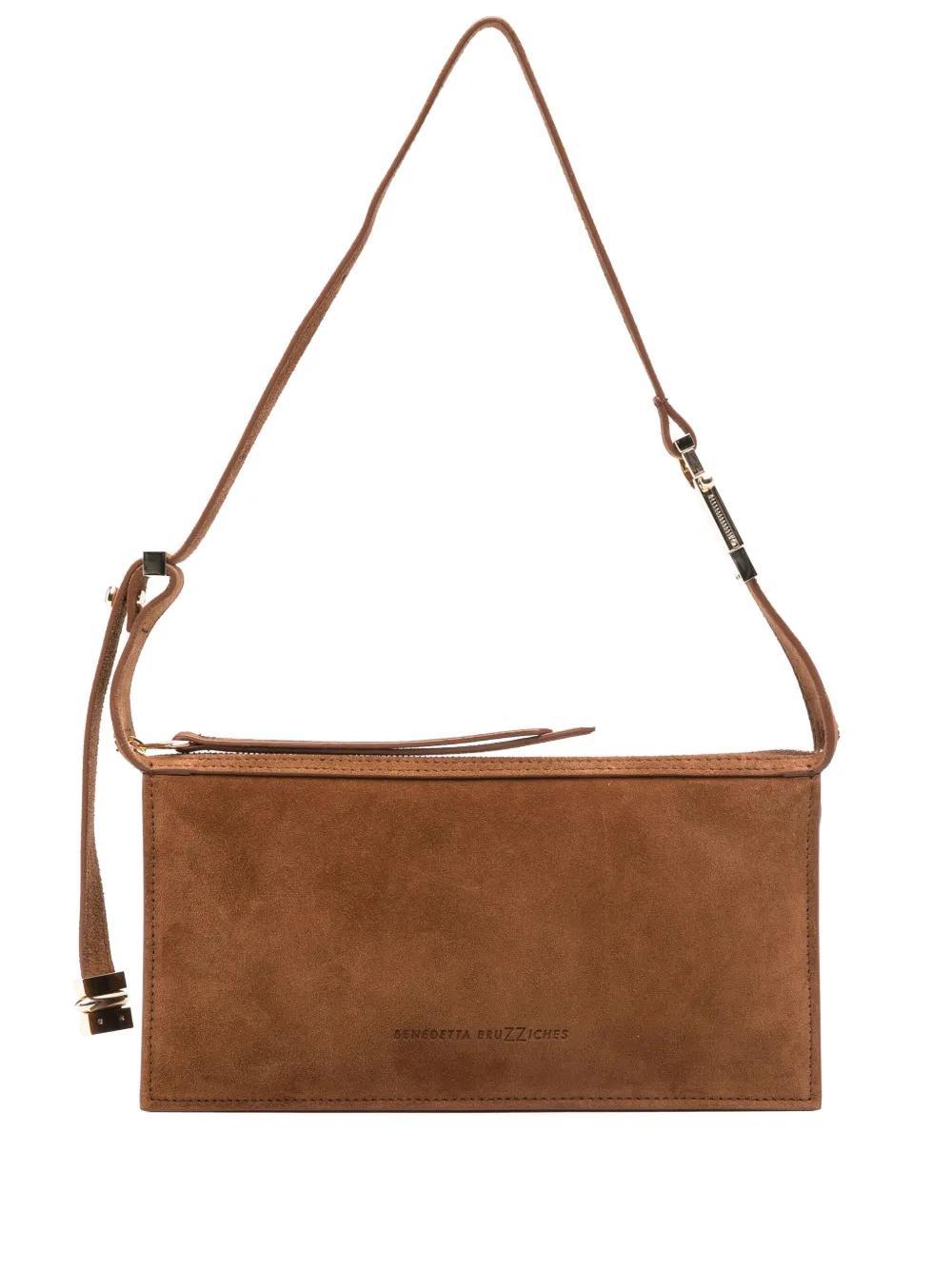 BENEDETTA BRUZZICHES Syster Shoulder Bag In Brown Product Image