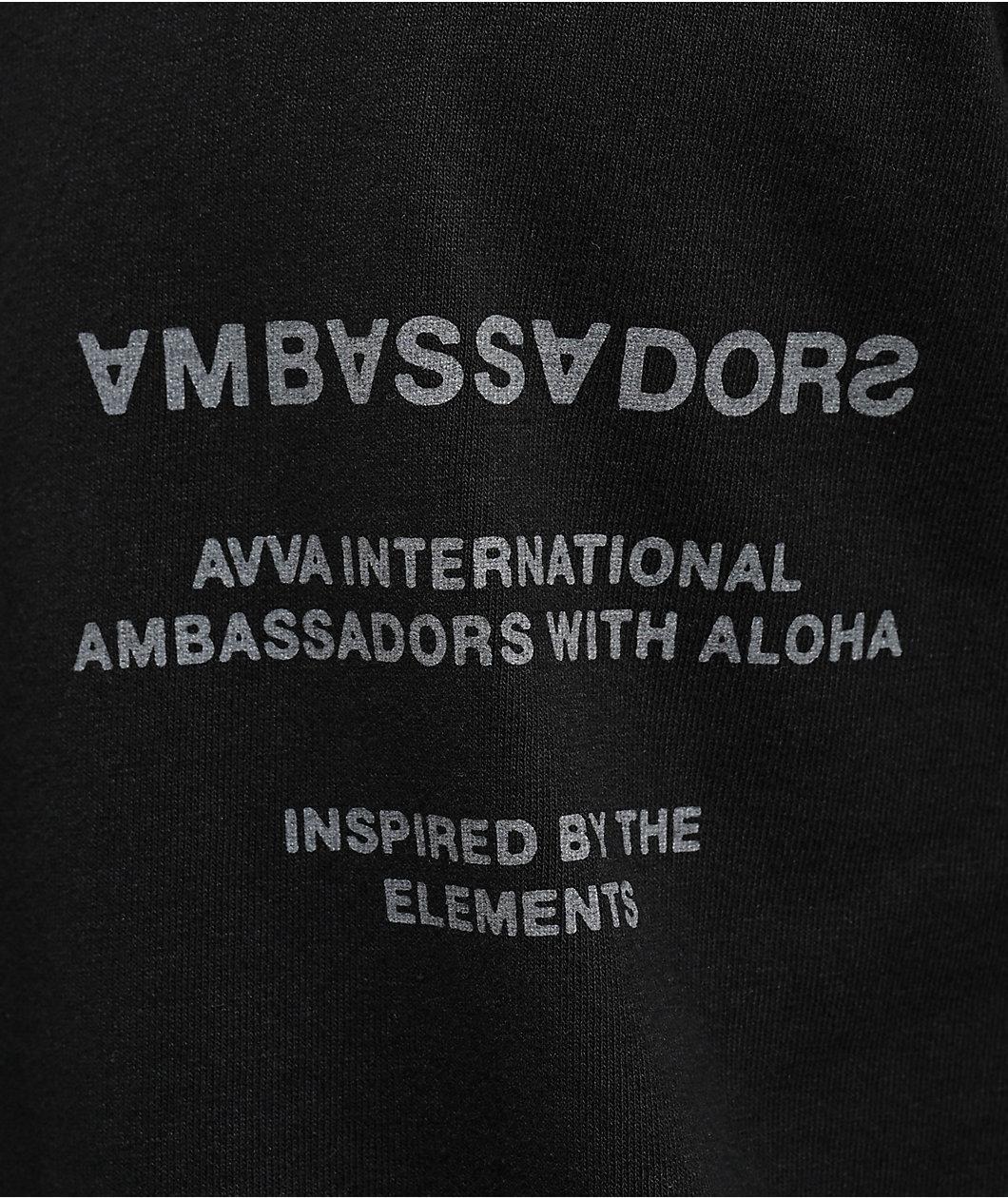 AVVA Barbed Globe Black T-Shirt Product Image
