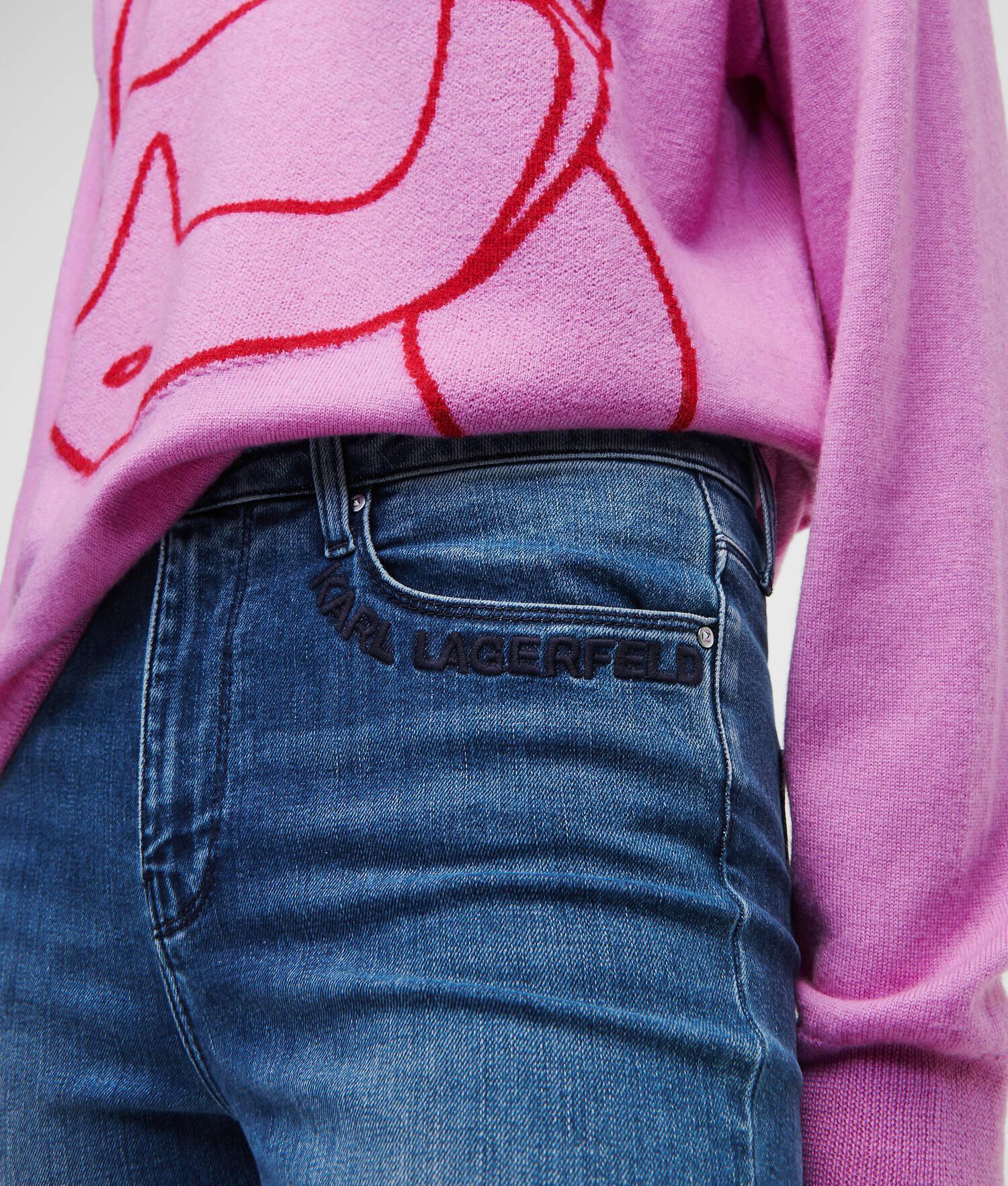 HIGH-WAISTED SKINNY JEANS Product Image