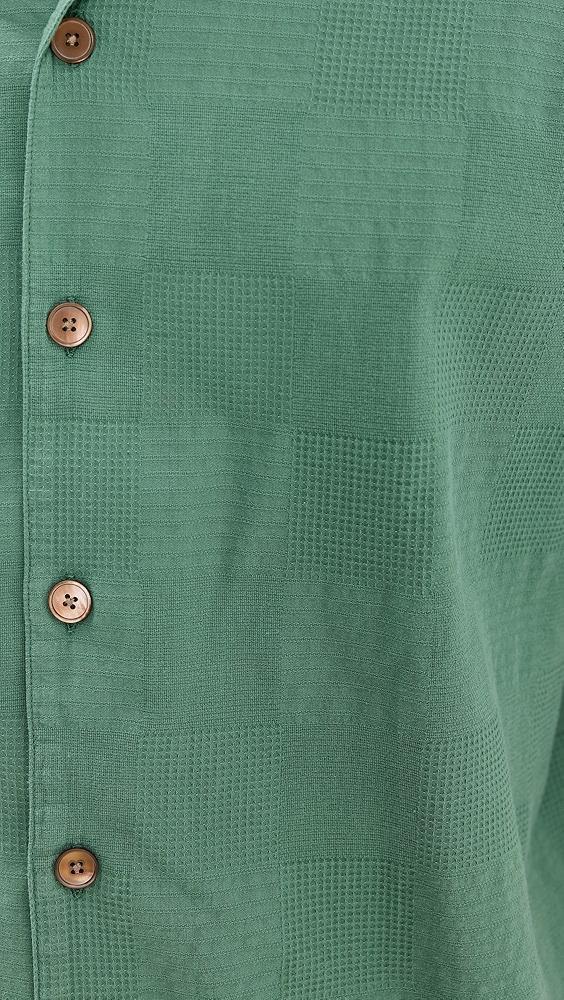 PS Paul Smith Textured Short Sleeve Shirt | Shopbop Product Image