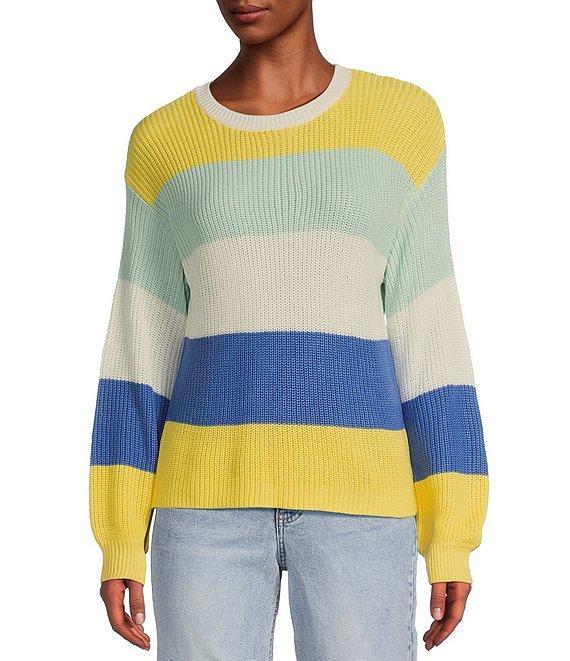 Copper Key Shaker Stripe Sweater Product Image