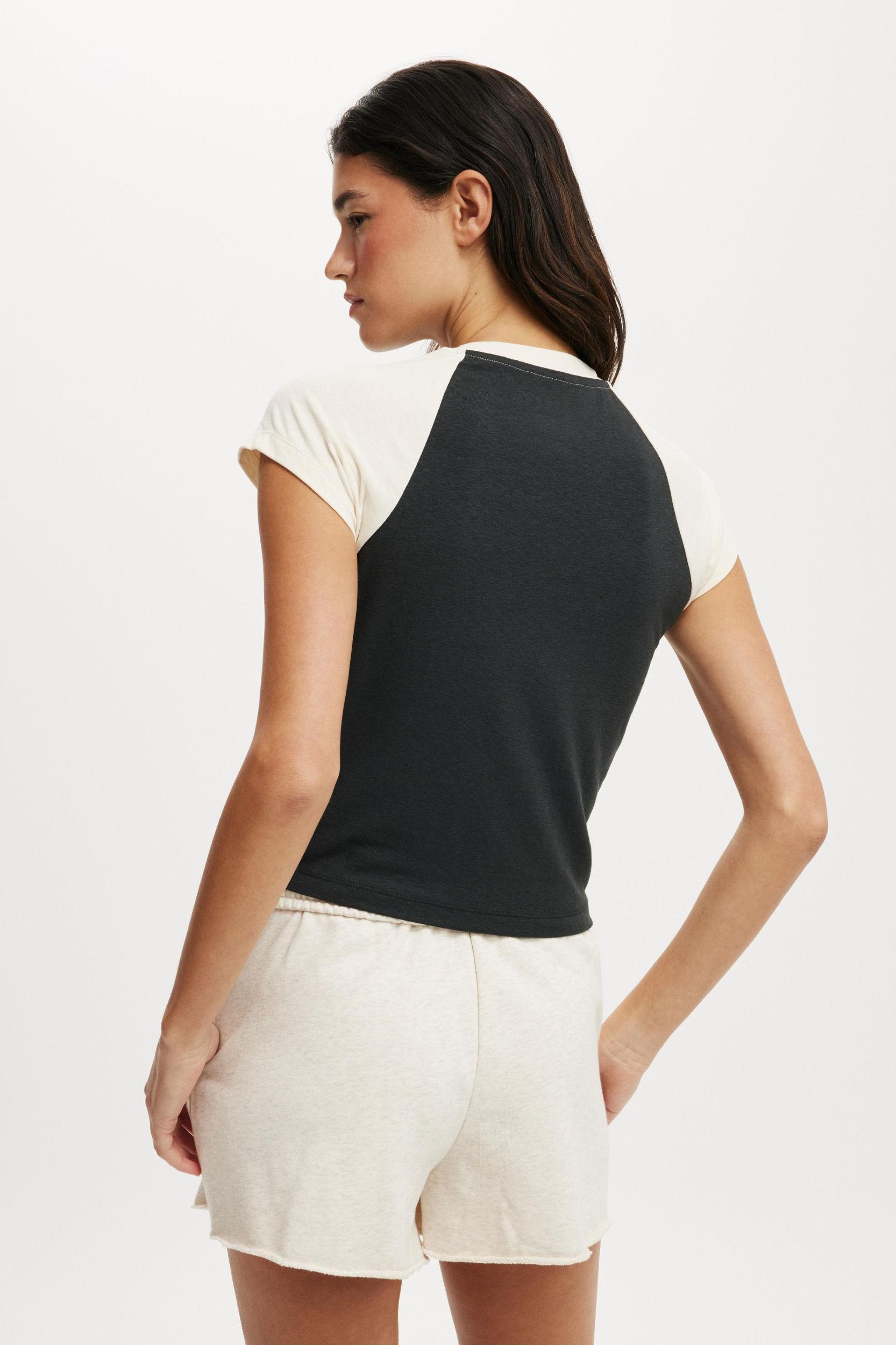 Retro Raglan Graphic Tee Product Image