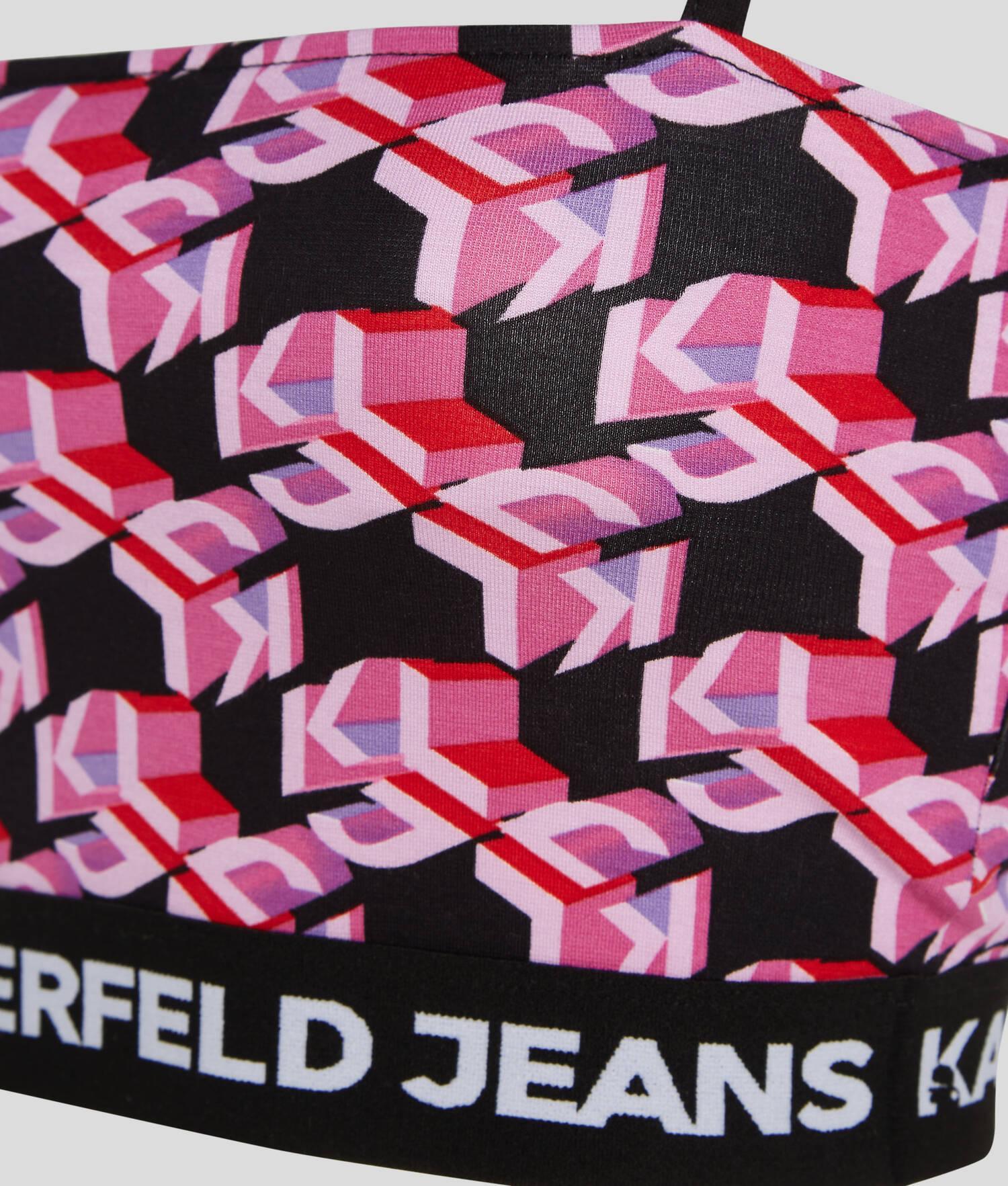 KLJ MONOGRAM CROP TOP Product Image