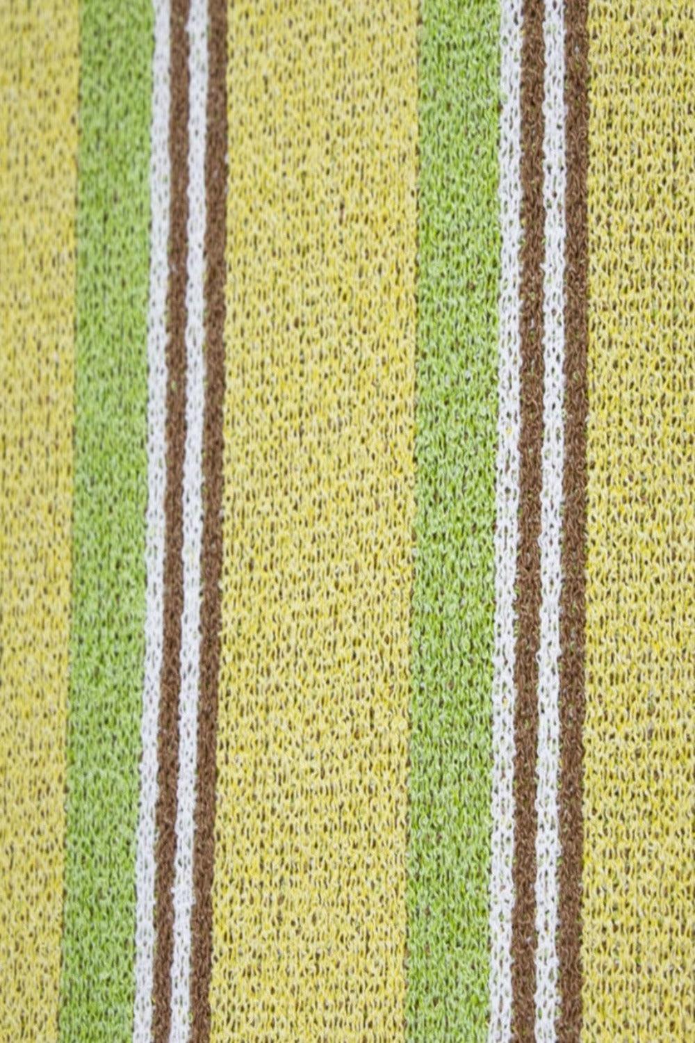 Harlow Knit Shirt Yellow Stripe Product Image