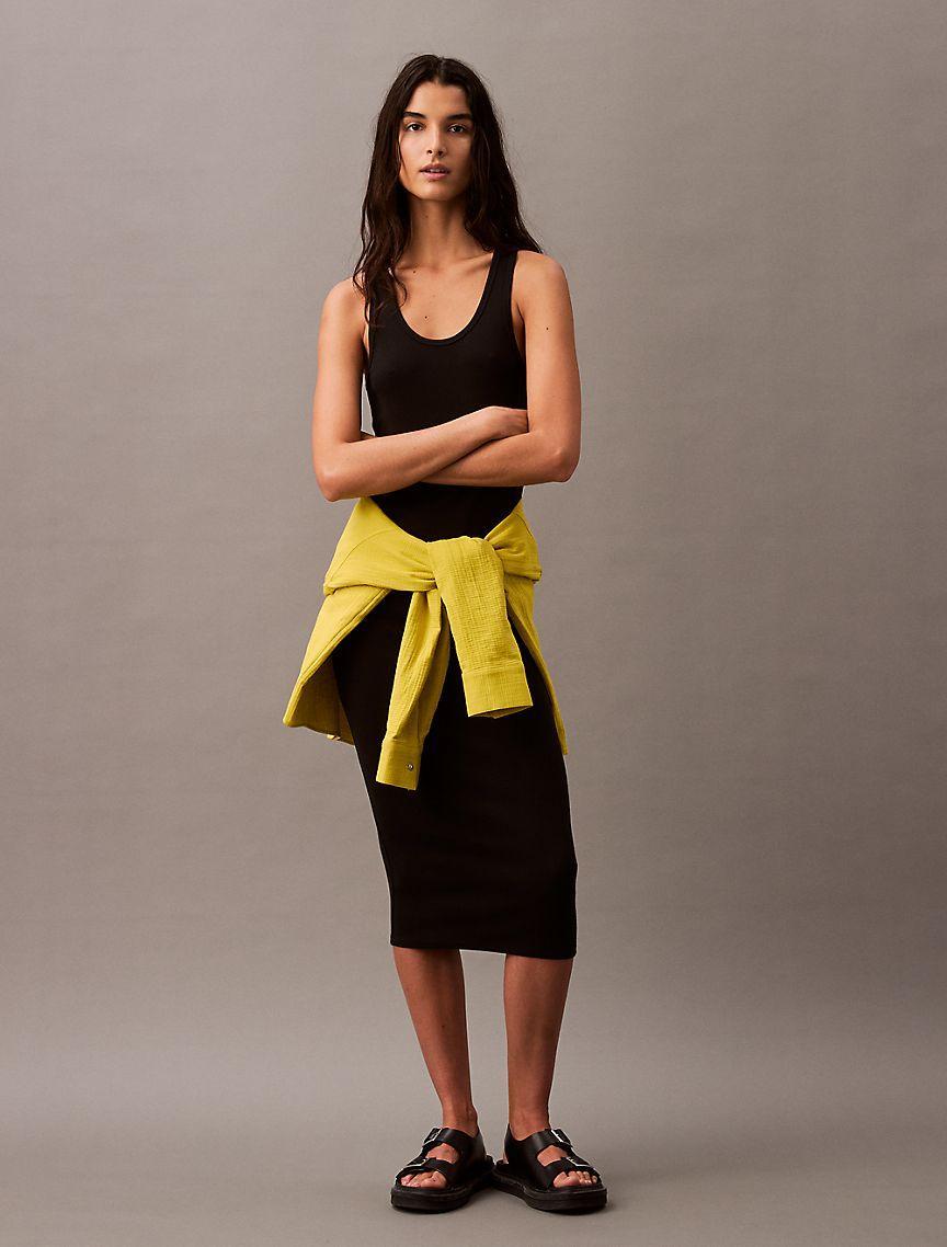 Rib Slip Dress Product Image