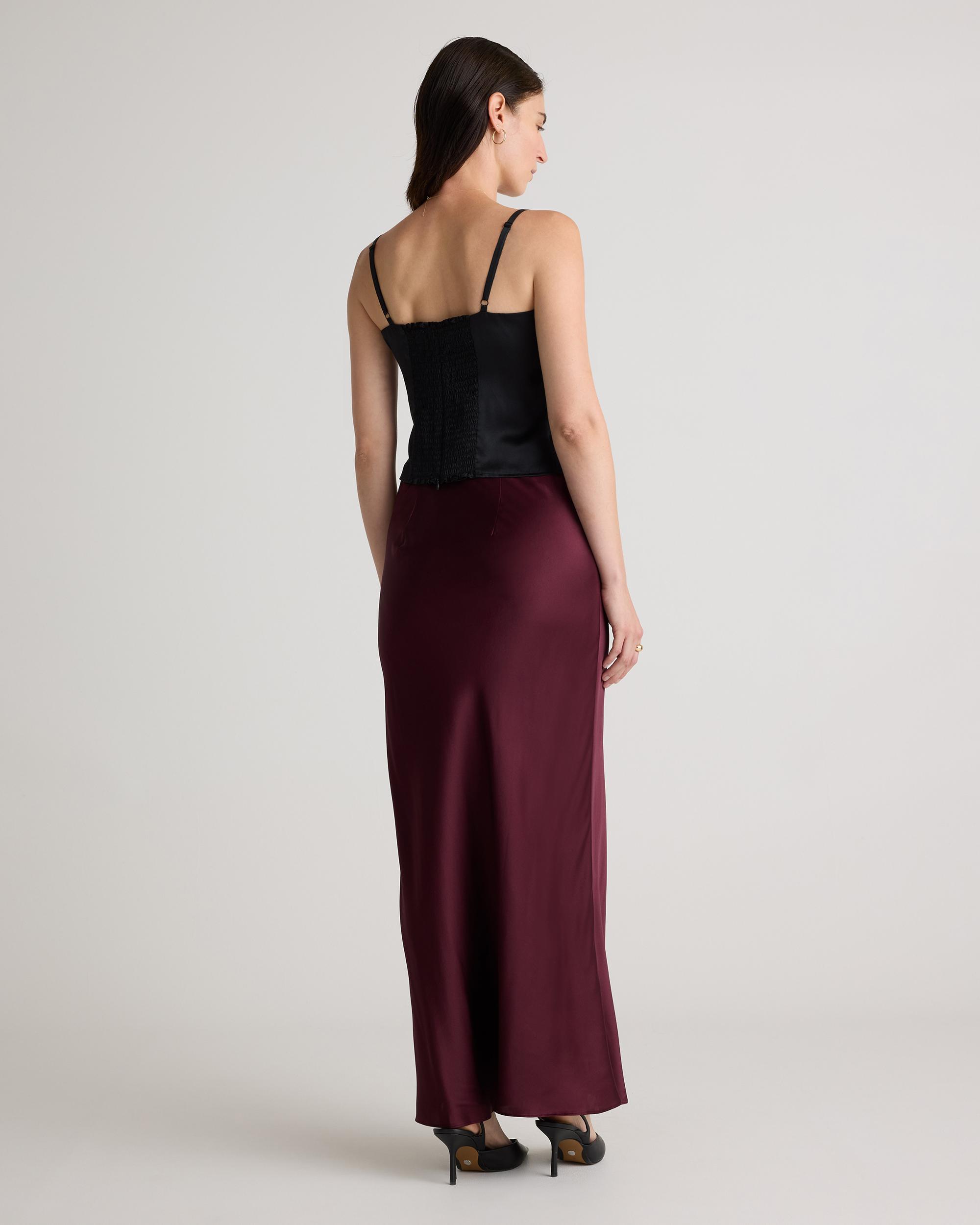 Quince | Women's Maxi Skirt Size XL, Silk Product Image
