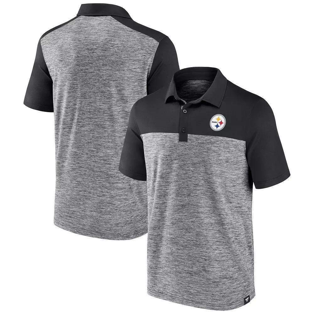 Mens Fanatics Heather Seattle Seahawks Clutch Polo Blue Product Image