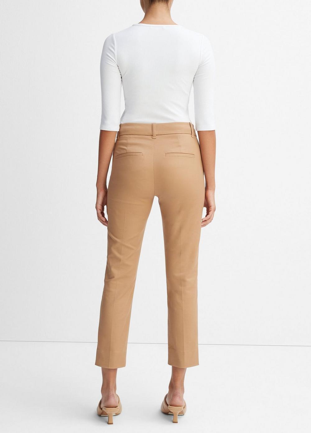 Womens Cigarette Trouser, Almond, Size 0 Vince Product Image