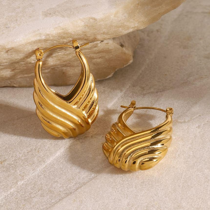 Stainless Steel Hoop Earring Product Image