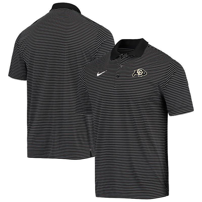 Mens Nike Colorado Buffaloes Stadium Stripe Primary Logo Performance Polo Product Image