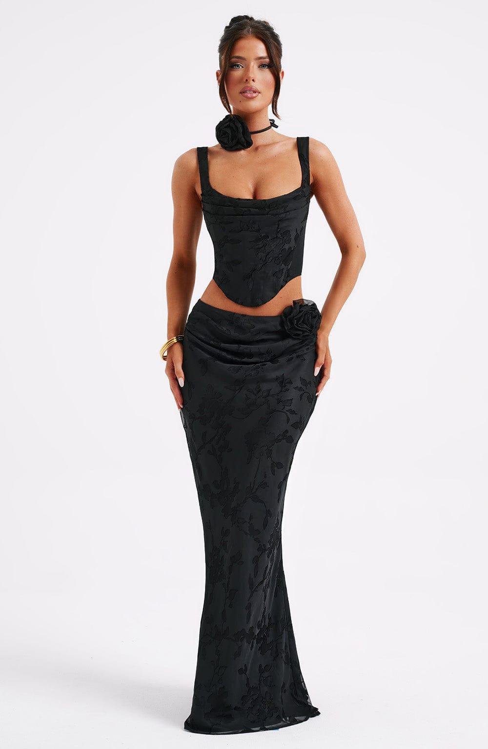 Elizabeth Corset - Black Product Image
