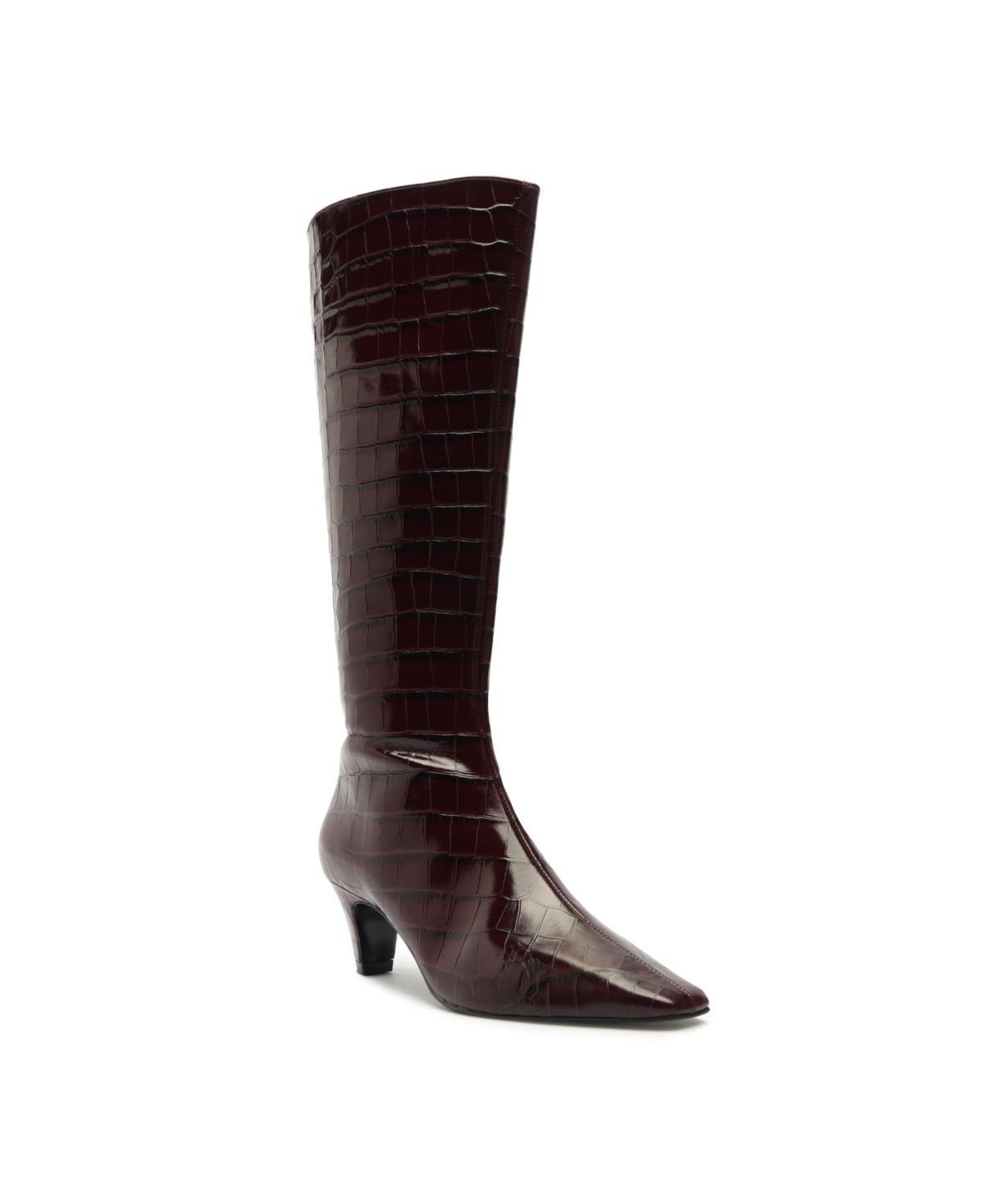 Womens Dellia 65MM Leather Boots Product Image