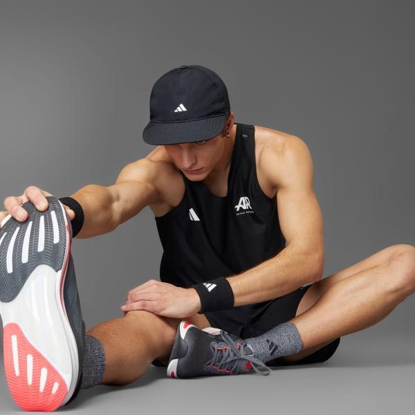 adidas Runners CLIMACOOL Singlet Black XL Mens Product Image