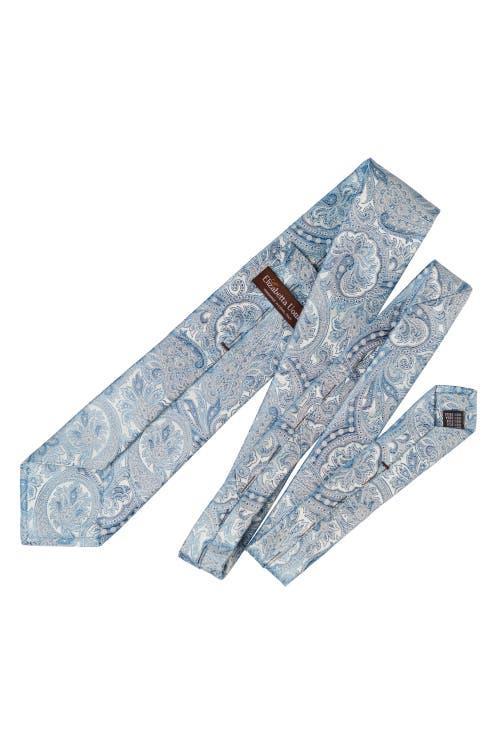 Elizabetta Montecarlo - Extra Long Silk Jacquard Tie for Men in Pink at Nordstrom Product Image